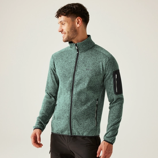 Men's Newhill Full Zip Fleece | Moroccan Blue Navy Fox
