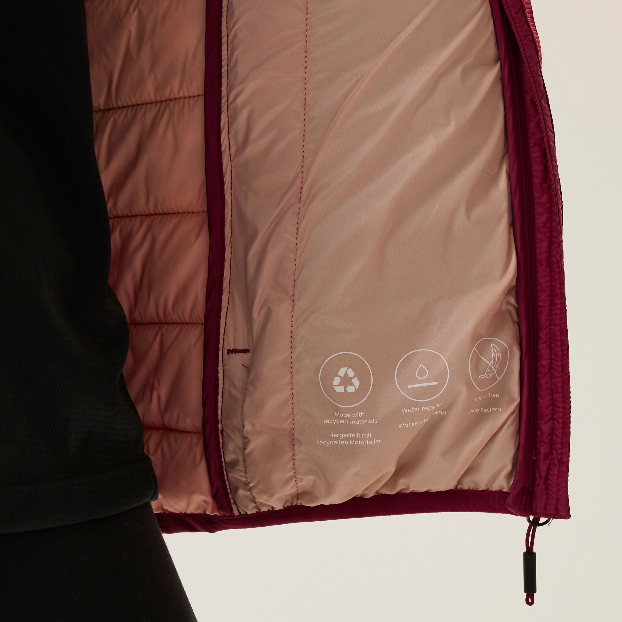 Women's Marizion Quilted Jacket | Rumba Red Peach Parfait