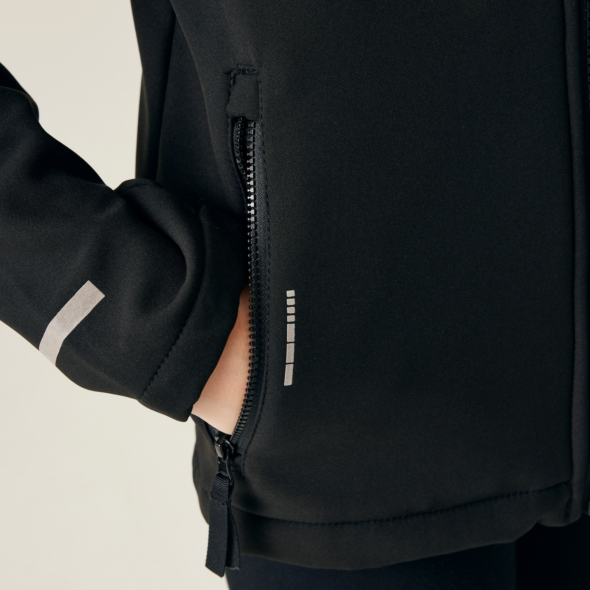 Kids' Ablaze 2-Layer Softshell | Black