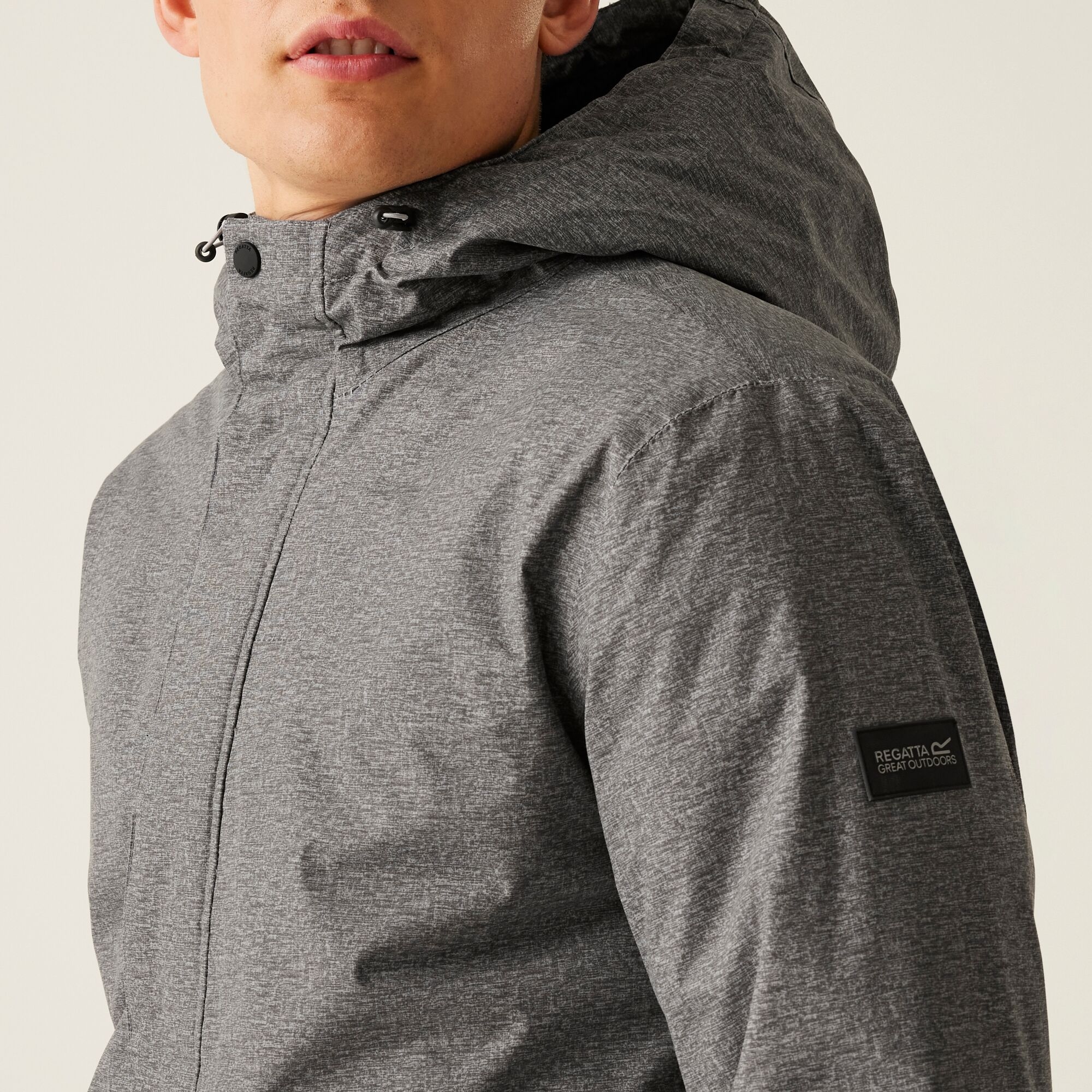 Men's Sterlings IV Waterproof Jacket | Mineral Grey Marl