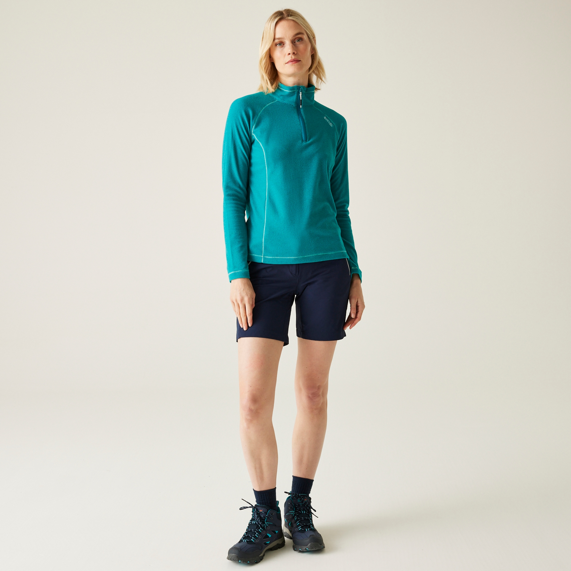 Women's Montes Lightweight Half-Zip Fleece | Exotic Plume Gulfstream