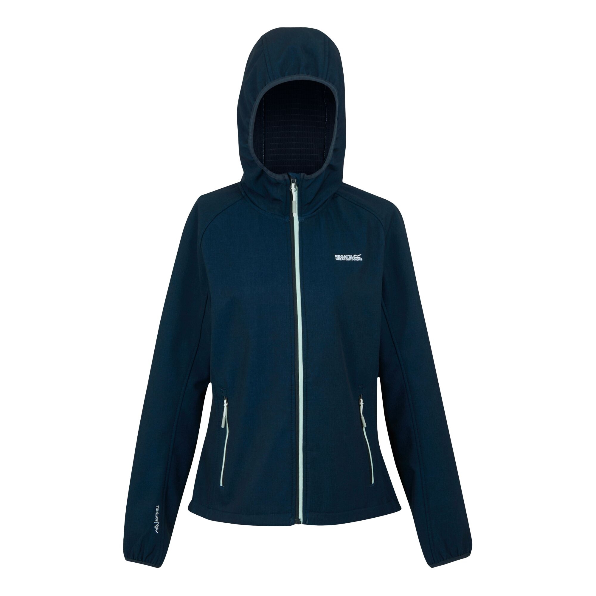 Women's Arec III Softshell Jacket | Navy Marl Icy Morn