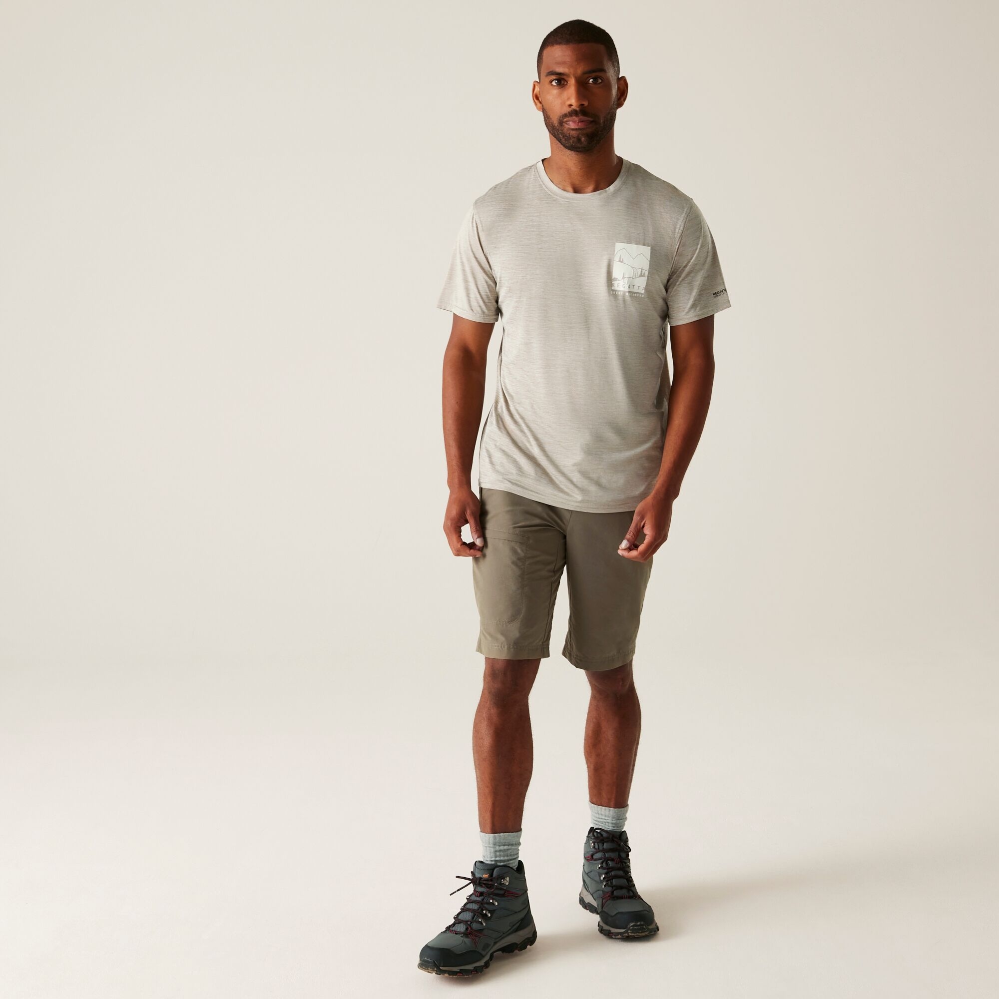 Men's Fingal IX T-Shirt | Golden Sand Marl