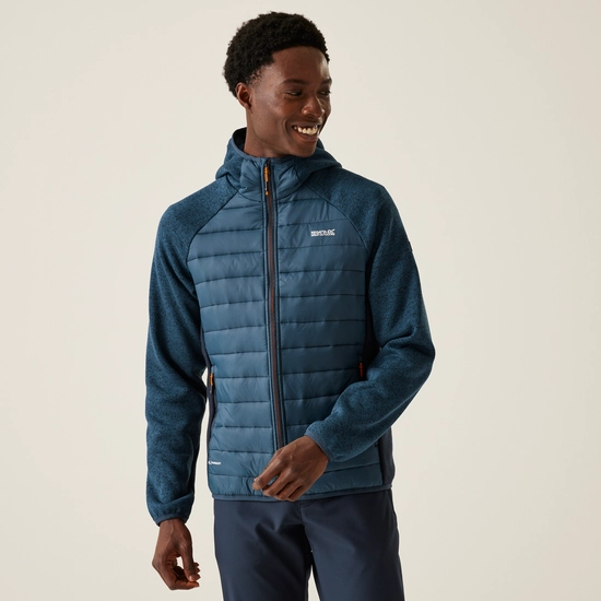 Men's Newhill Hybrid Jacket | Nephrite Green Black