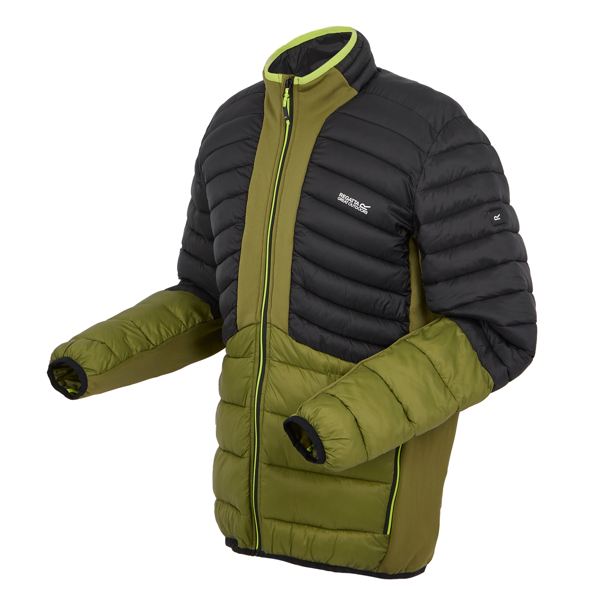 Men's Leedre Hybrid Jacket | Nephrite Green Black