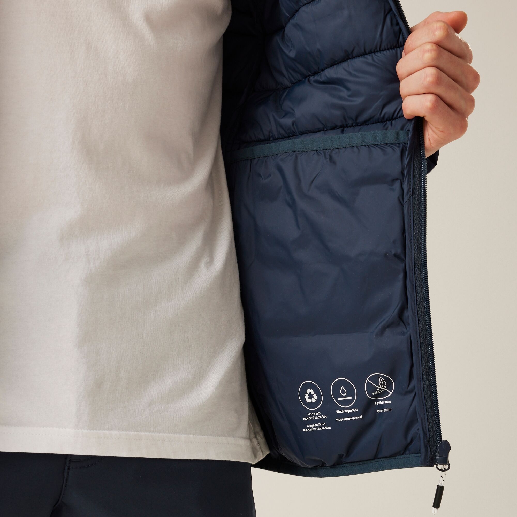 Men's Marizion Padded Jacket | Navy