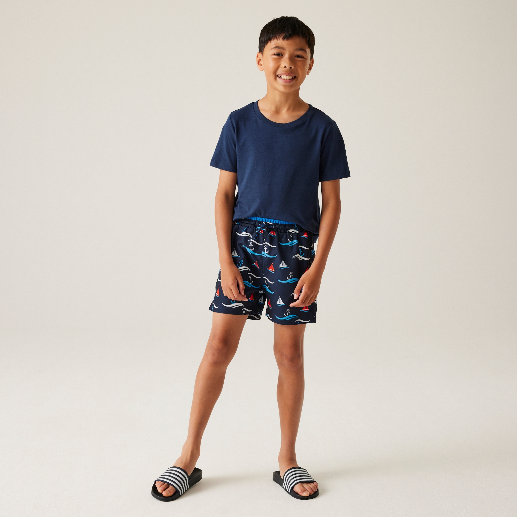Kids' Skander III Swim Shorts | Navy Boat