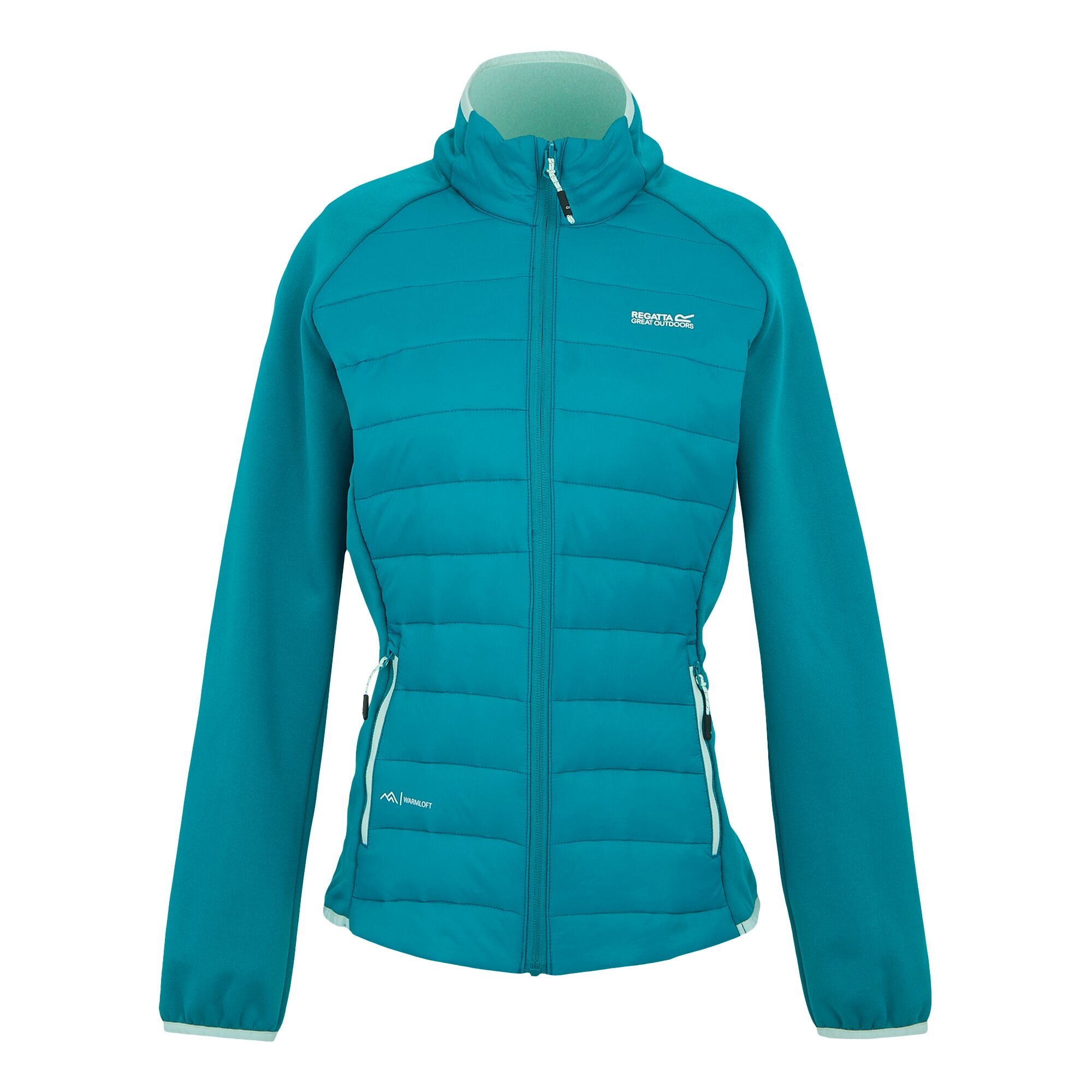 Women's Clumber V Hybrid Jacket | Exotic Plume Icy Morn