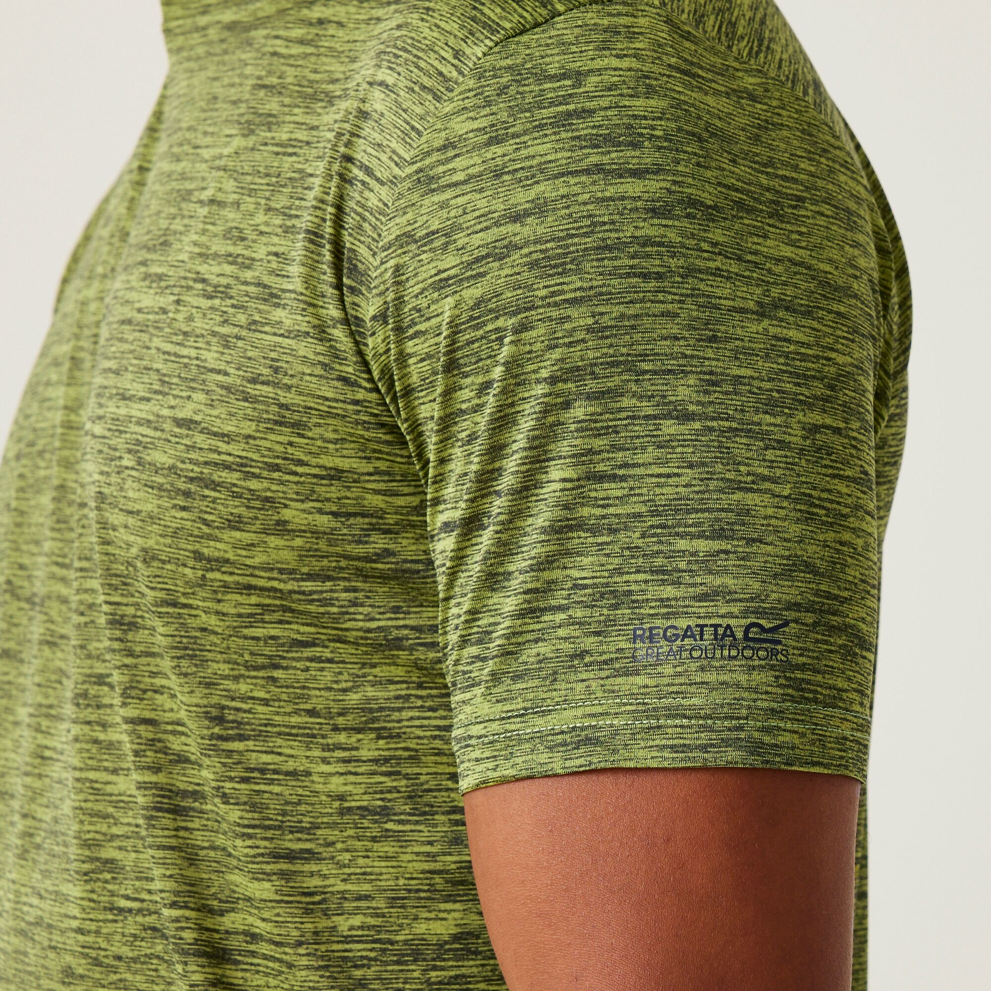 Men's Fingal Edition Marl T-Shirt | Grenoble Green