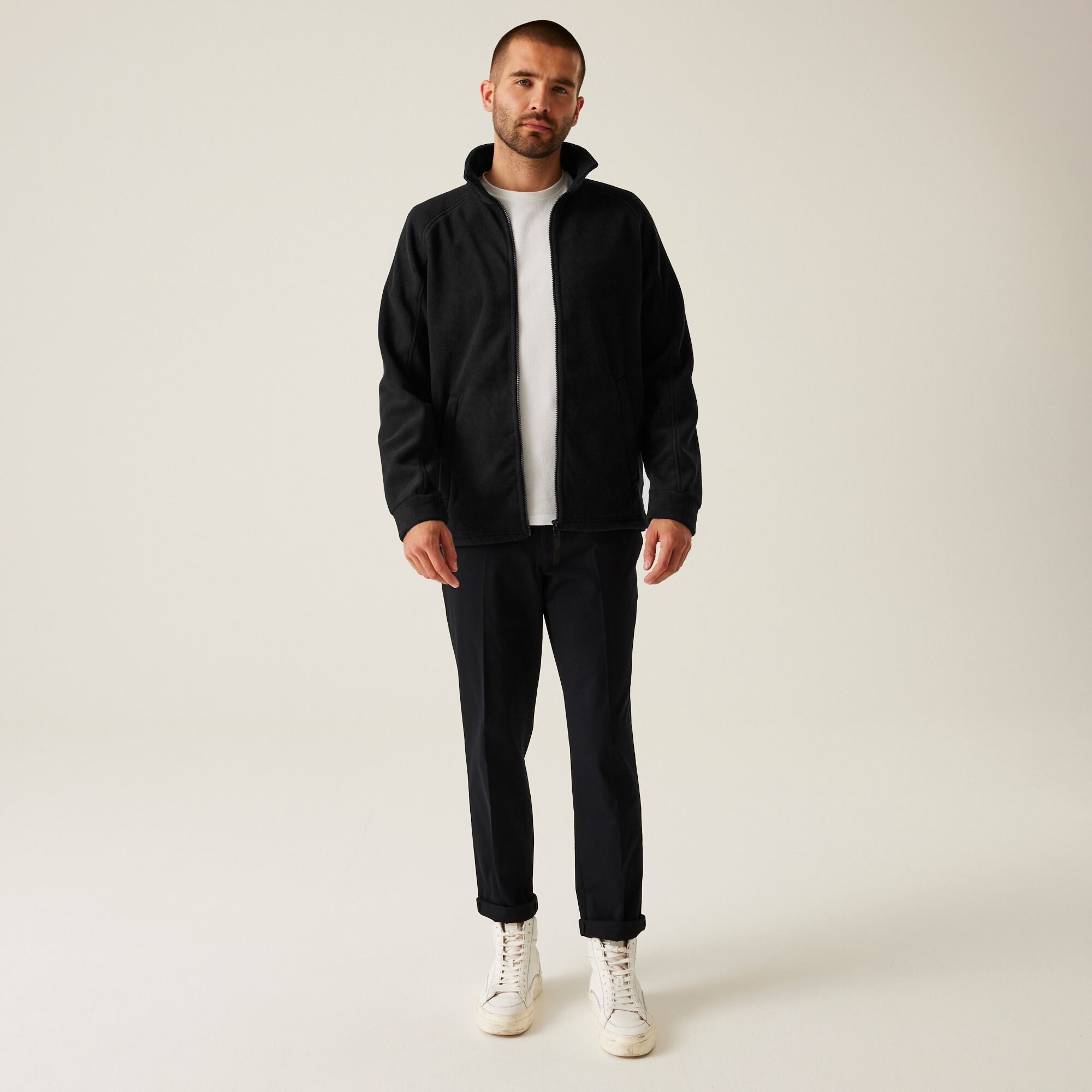 Men's Thor III Interactive Full Zip Fleece | Black