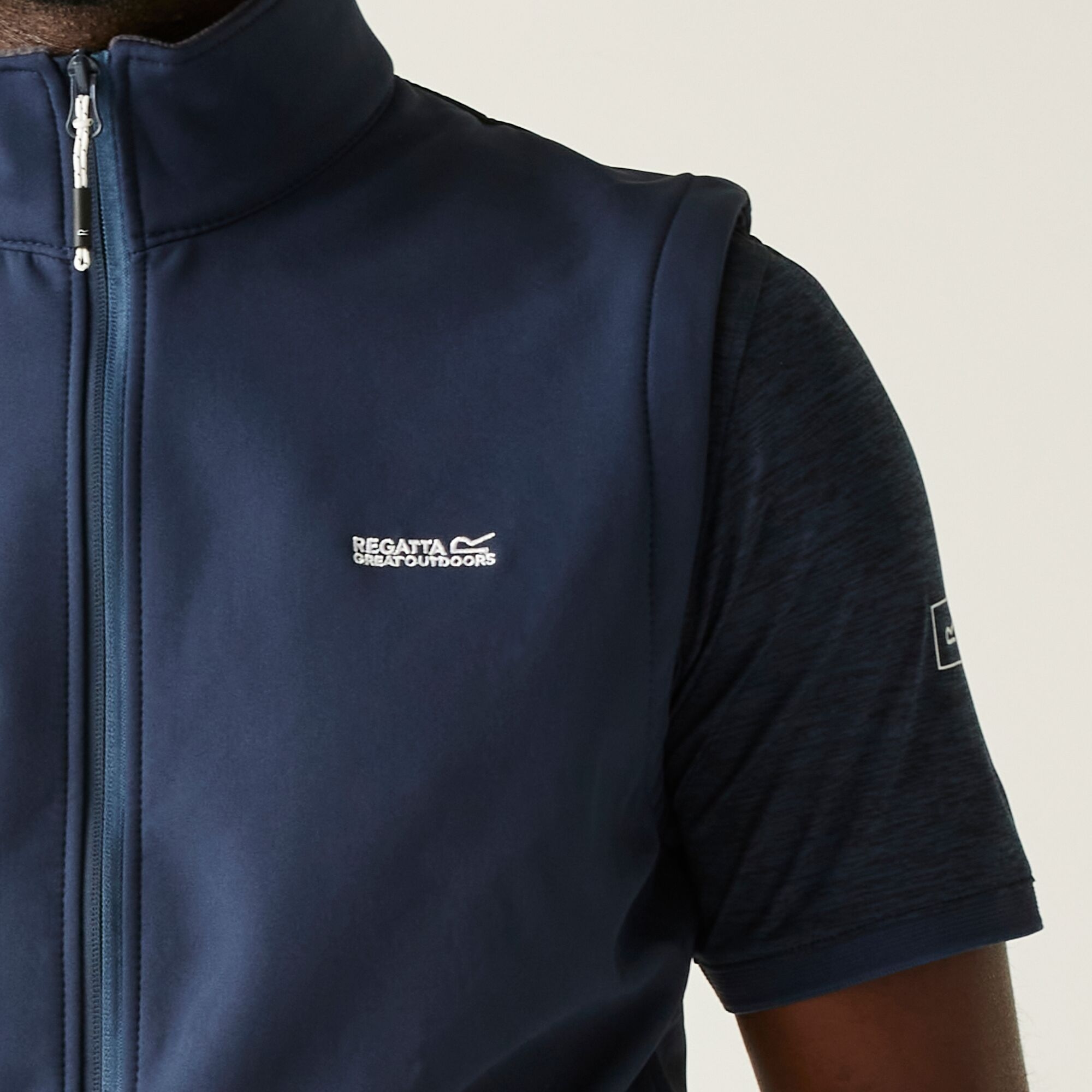 Men's Bradwell III Softshell Gilet | Navy