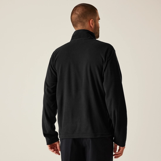 Men's Micro Lightweight Half Zip Fleece | Oxford Blue
