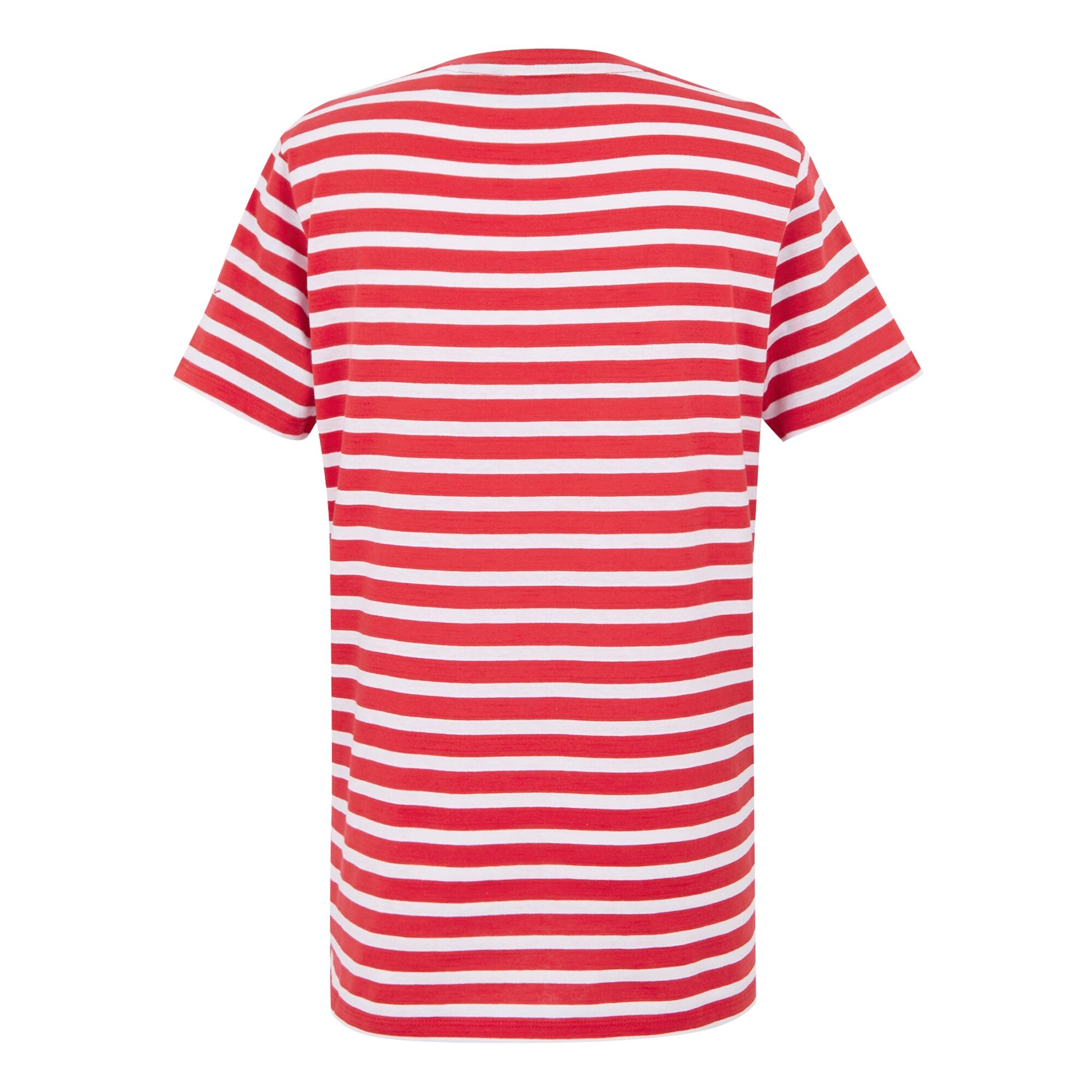 Women's Bayletta Short Sleeve T-Shirt | High Risk Red White Stripe