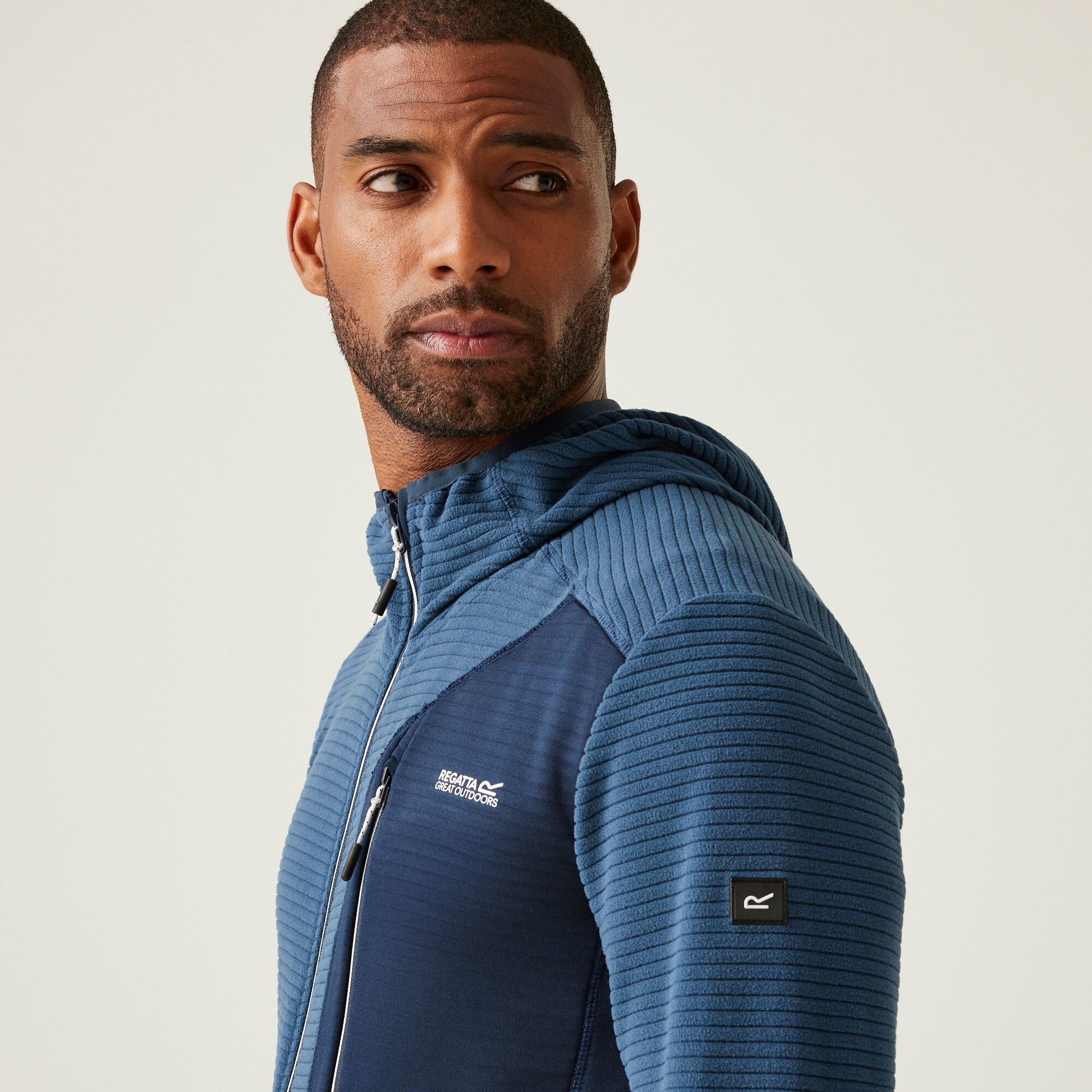 Men's Lakewright Full Zip Fleece | Moonlight Denim Navy