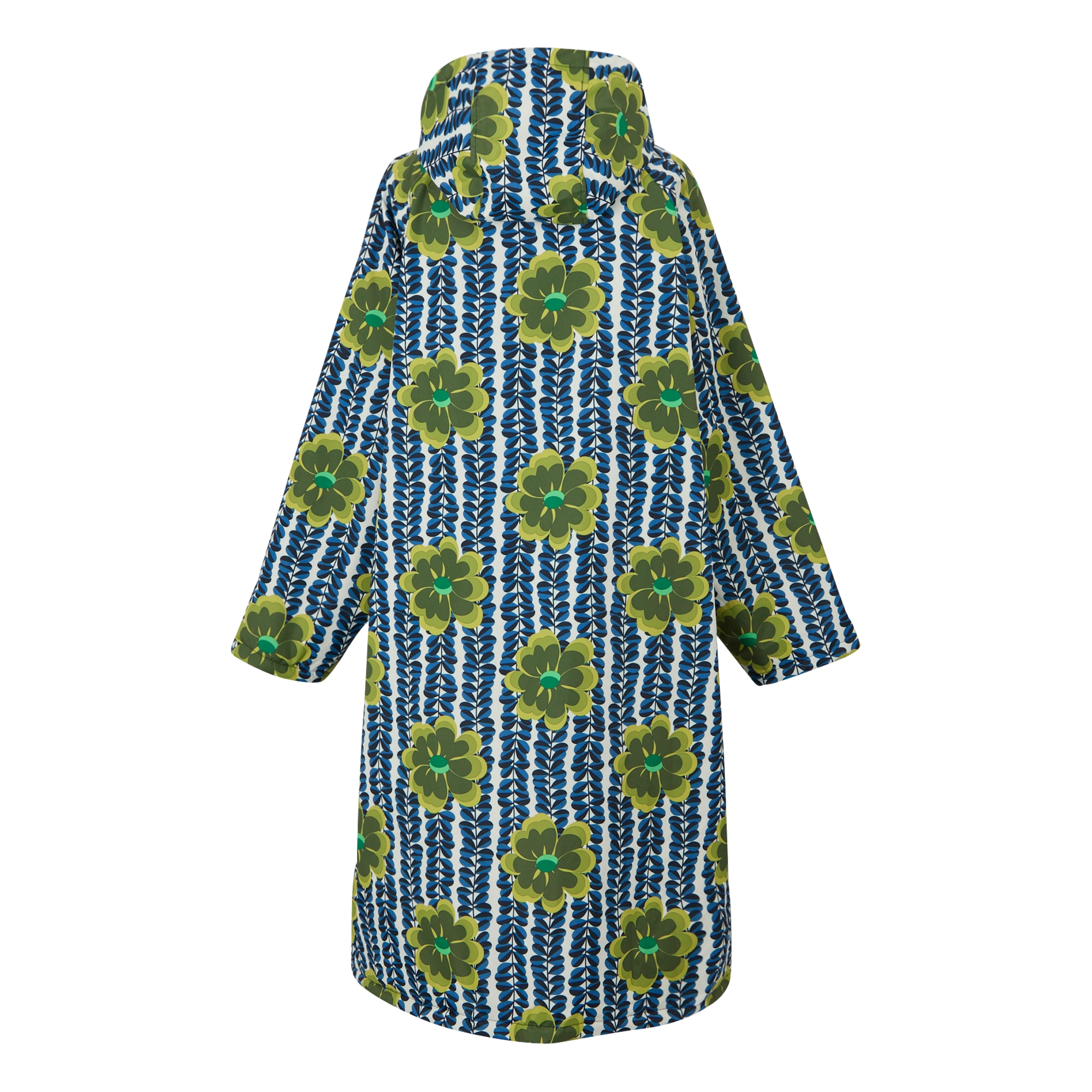 Orla Kiely Waterproof Changing Robe | Lotus Olive