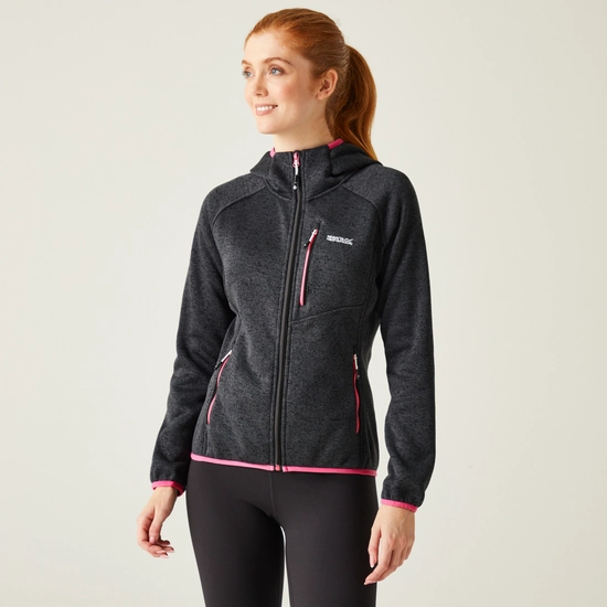 Women's Newhill Hooded Fleece | Black