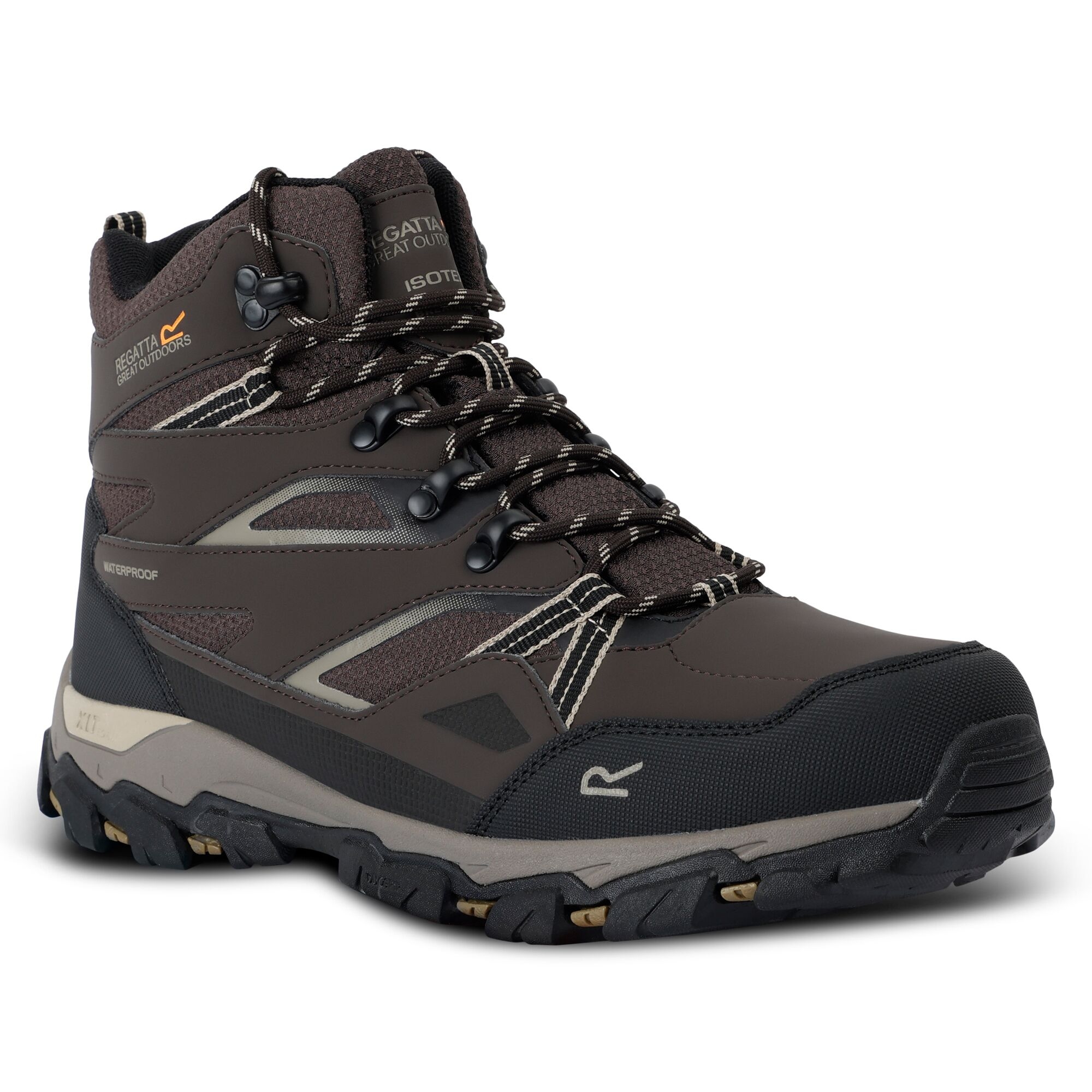 Men's Holcombe III Walking Boots | Peat Gold Fawn