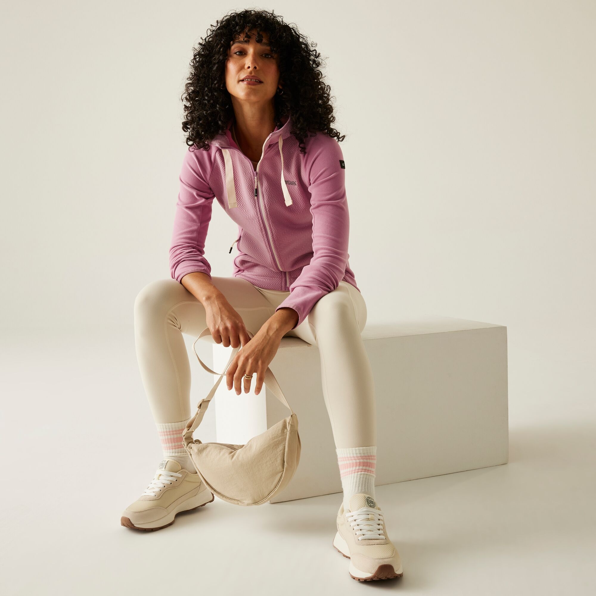 Women's Vatana Full Zip Fleece | Lilas