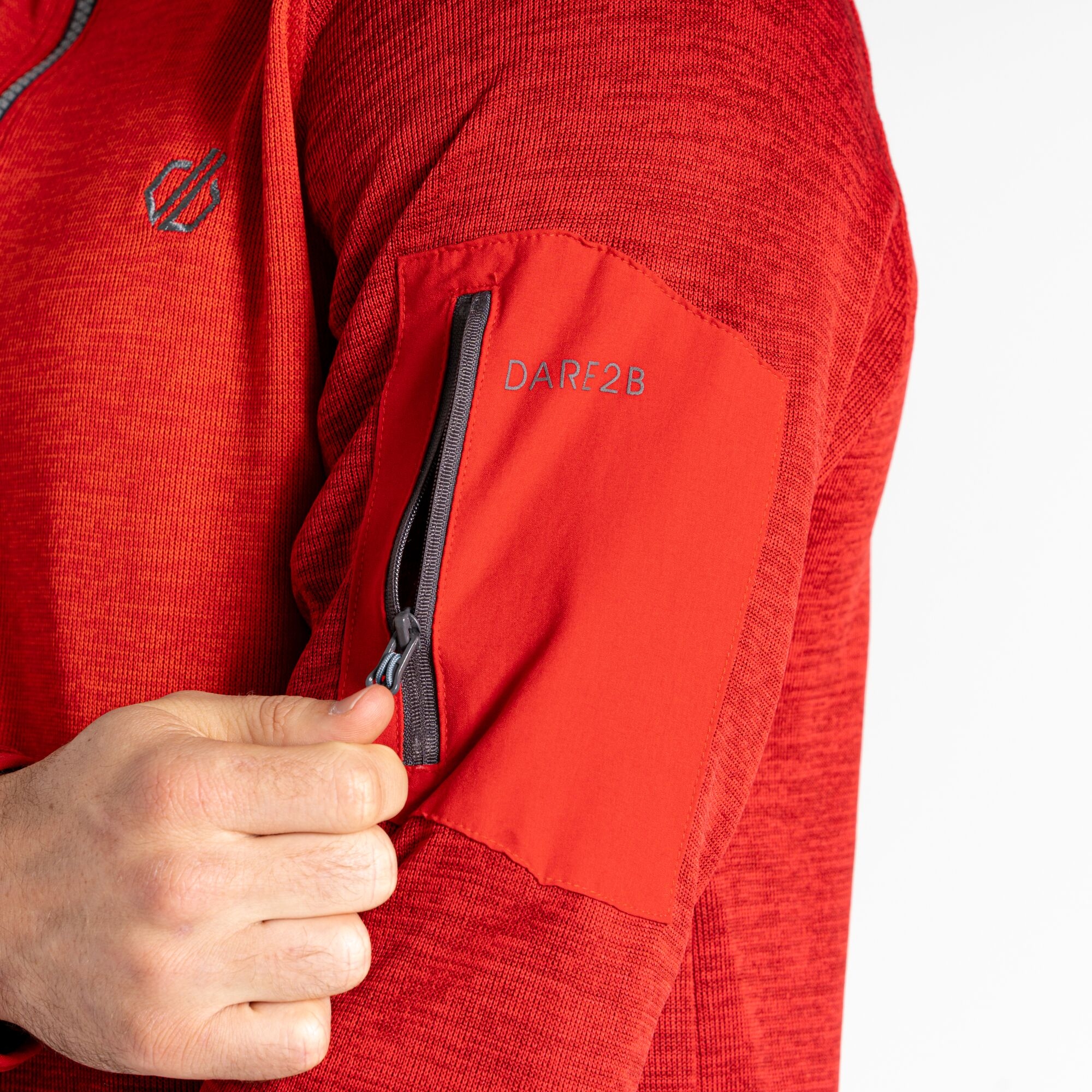 Men's Torrek Mountain Zip Through Fleece | Danger Red