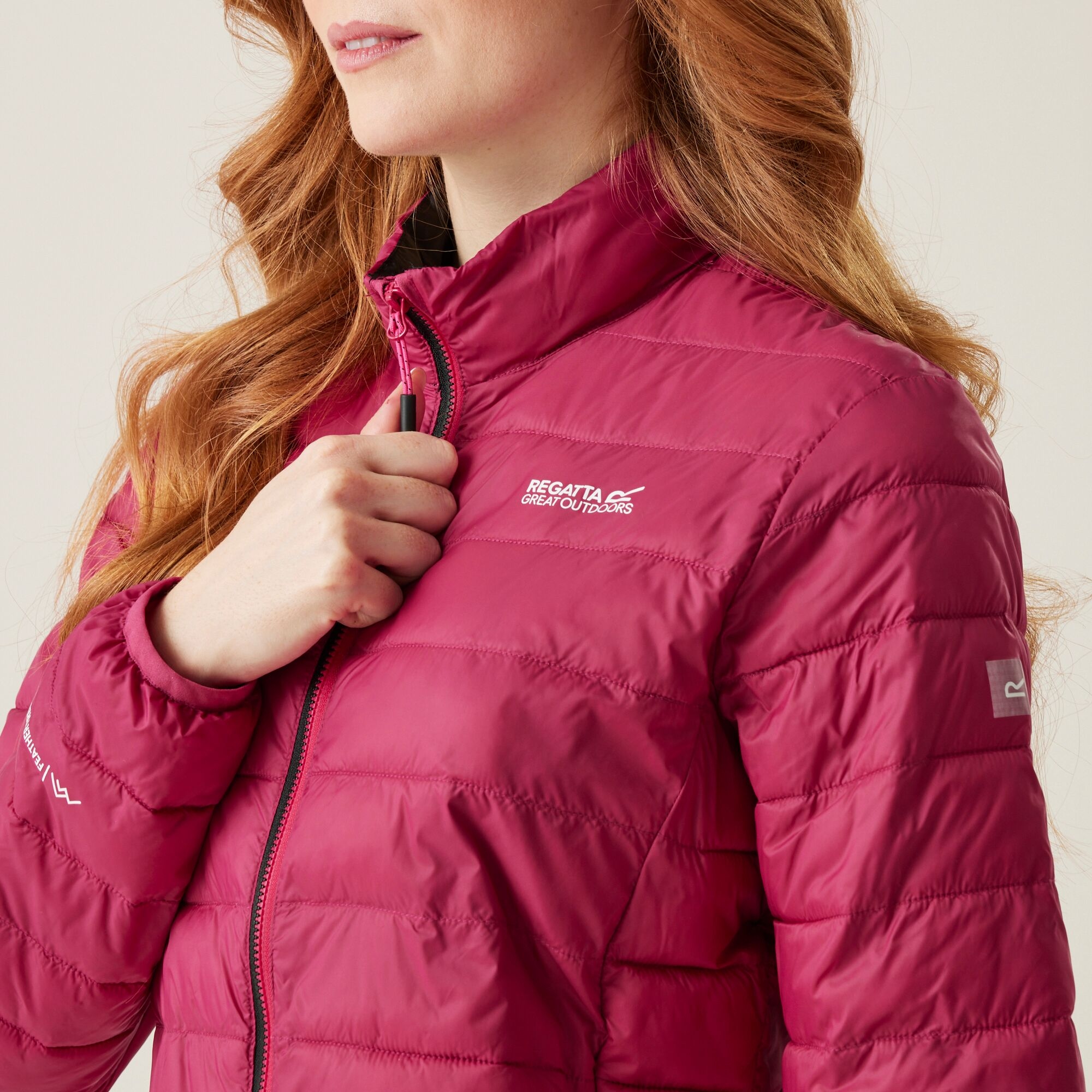 Women's Hillpack II Insulated Jacket | Deep Pink Black