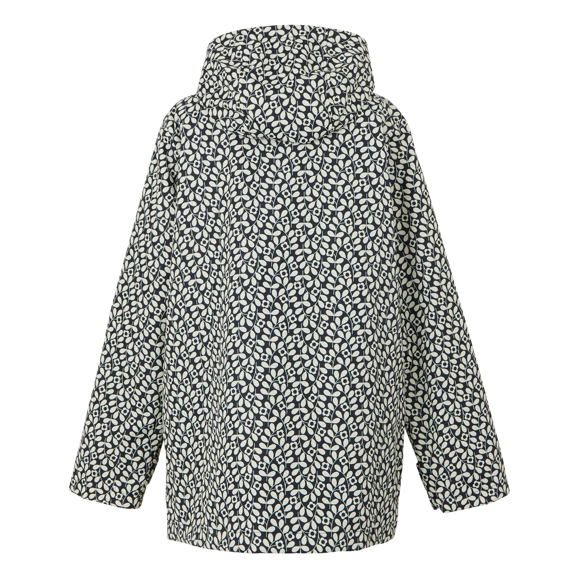 Orla Kiely Swing Waterproof III Jacket | Jasmine Flower Blue
