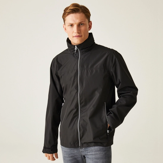 Men's Ascender Waterproof Shell Jacket | Navy Classic Red