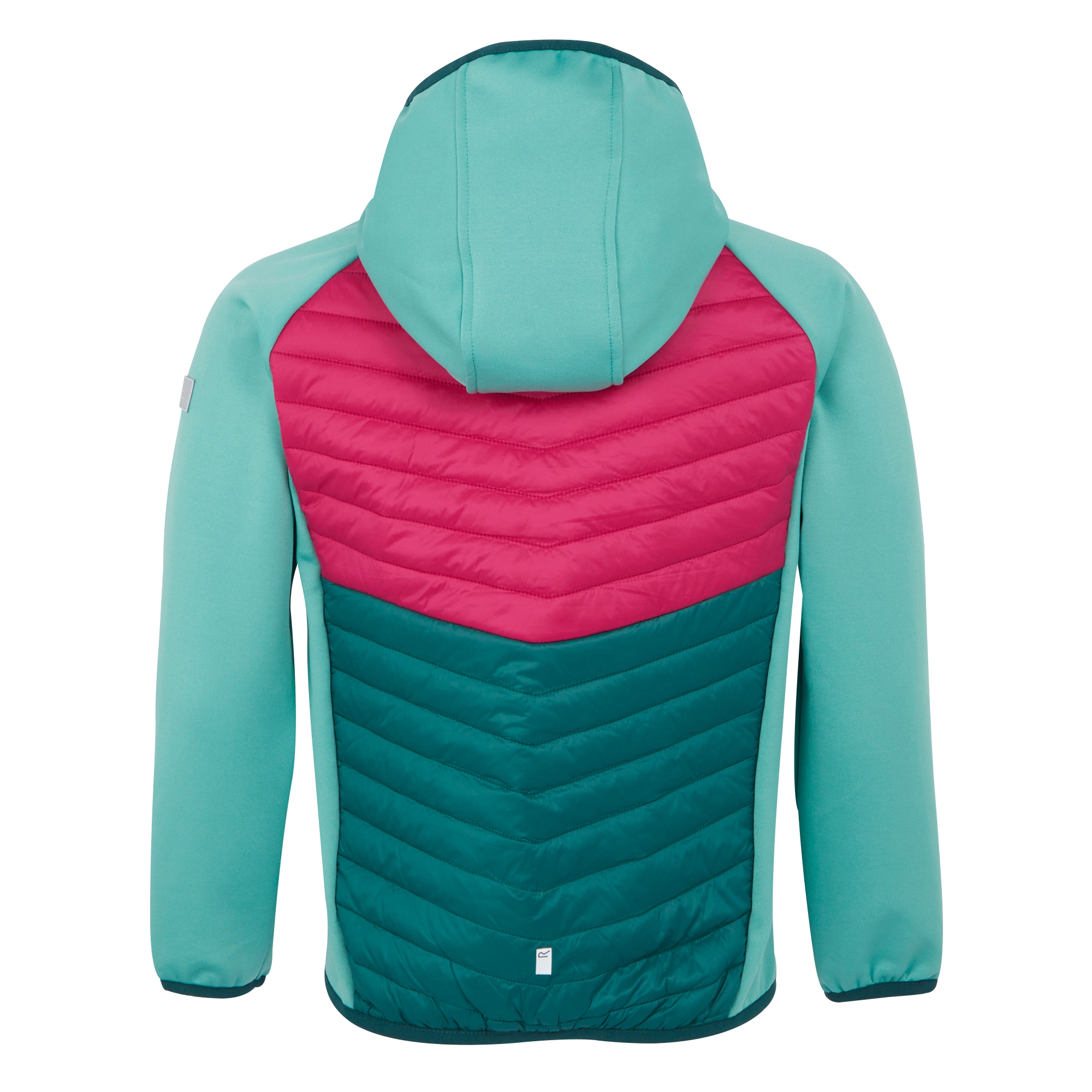 Kids' Kielder Hybrid VIII Jacket | Dusty Green Deep Pink