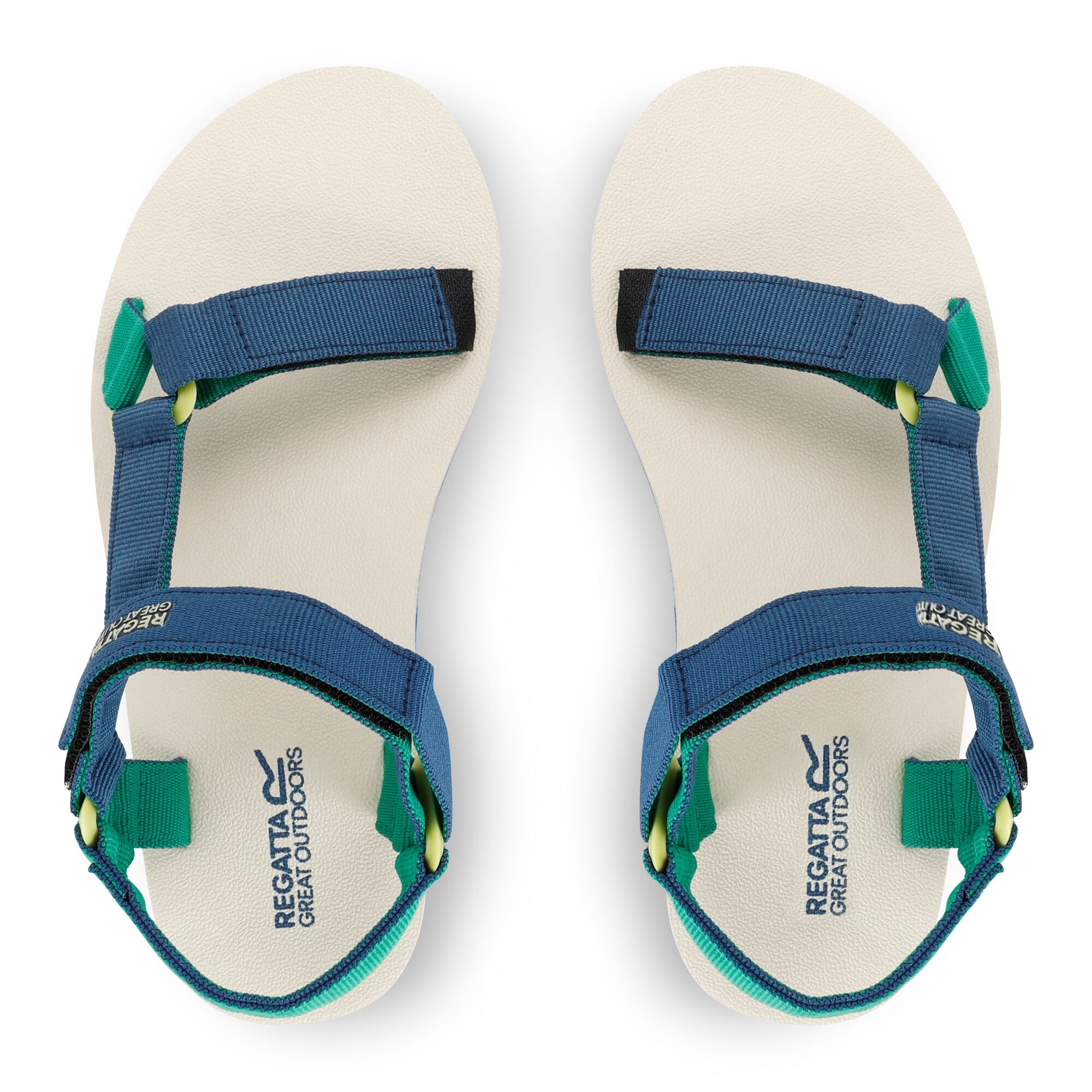 Lady Vendeavour Sandal | Blue Green