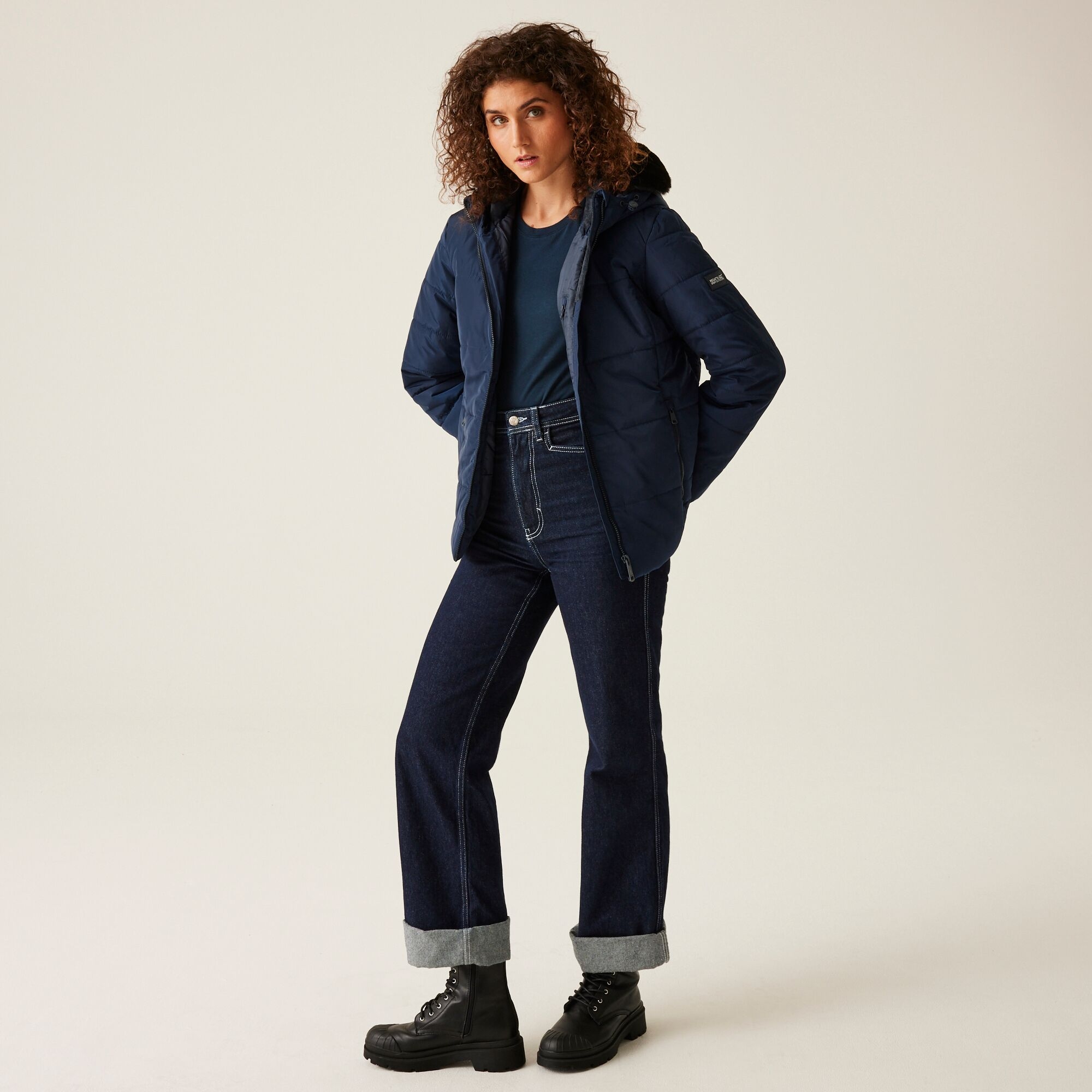 Women's Winnie Quilted Jacket | Navy