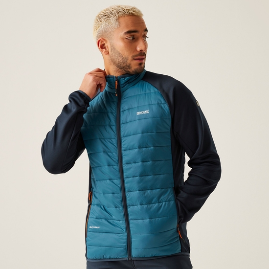Men's Clumber IV Hybrid Jacket | Moroccan Blue Navy Fox
