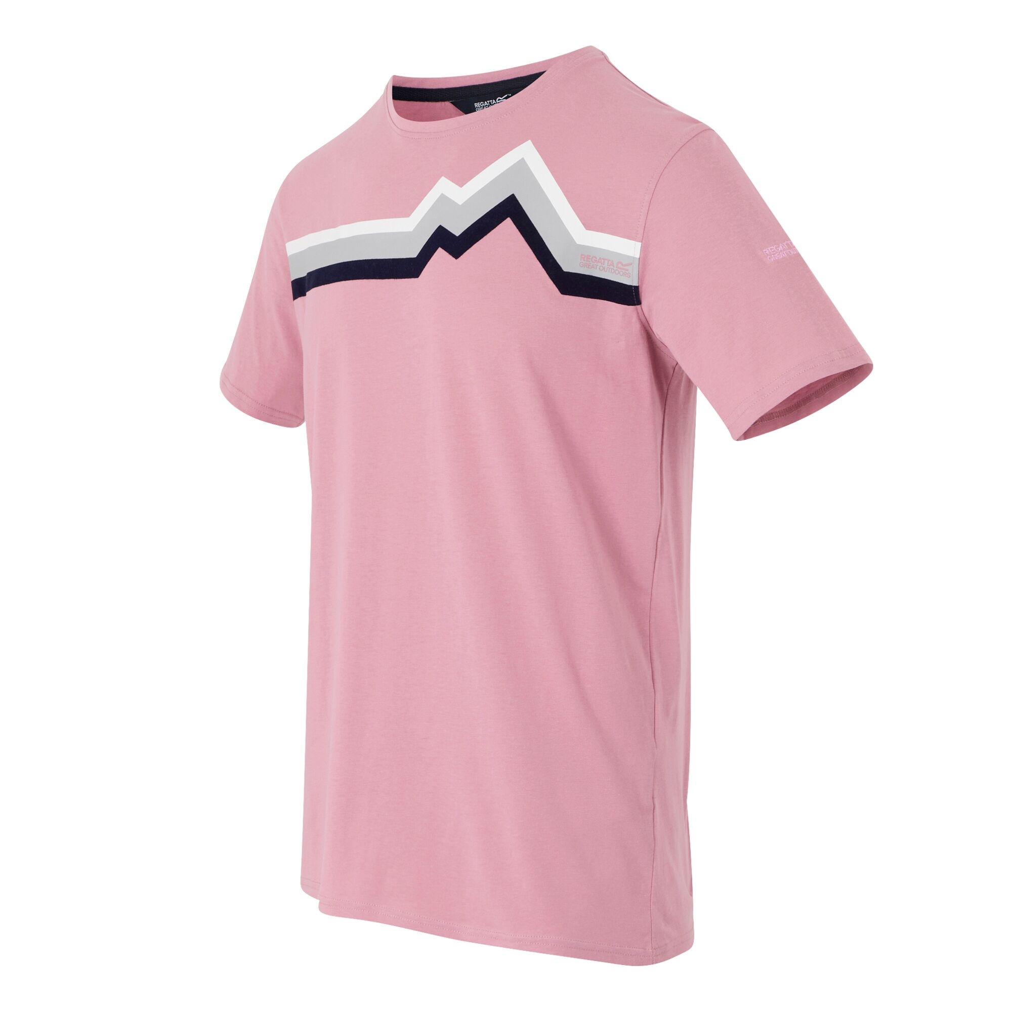 Men's Cline IX T-Shirt | Lilas Linear Mountain
