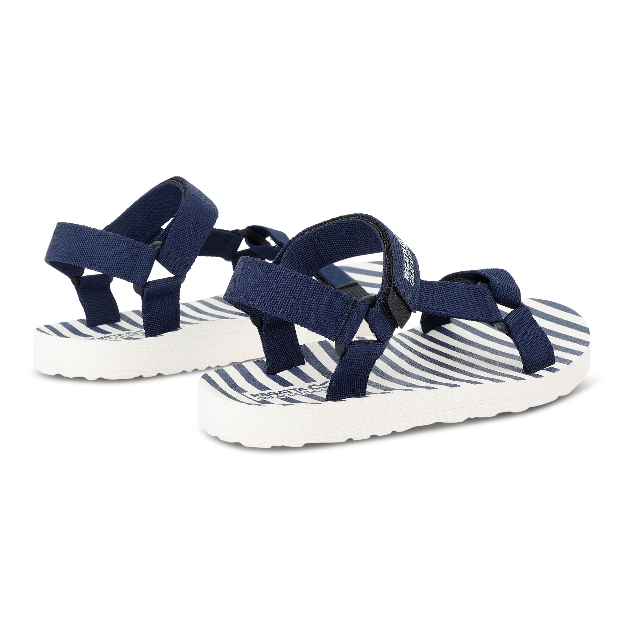 Lady Vendeavour Sandal | Navy Navy Stripe?