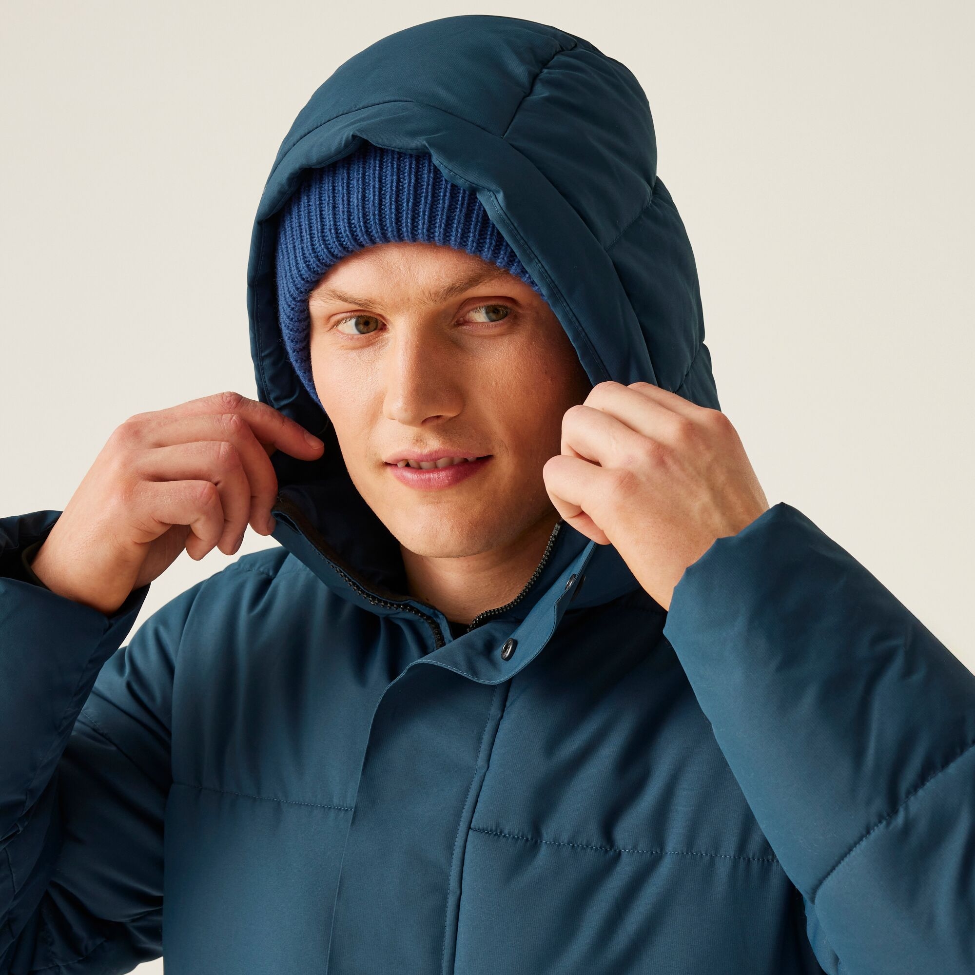 Men's Hayleyn Padded Jacket | Moonlight Denim