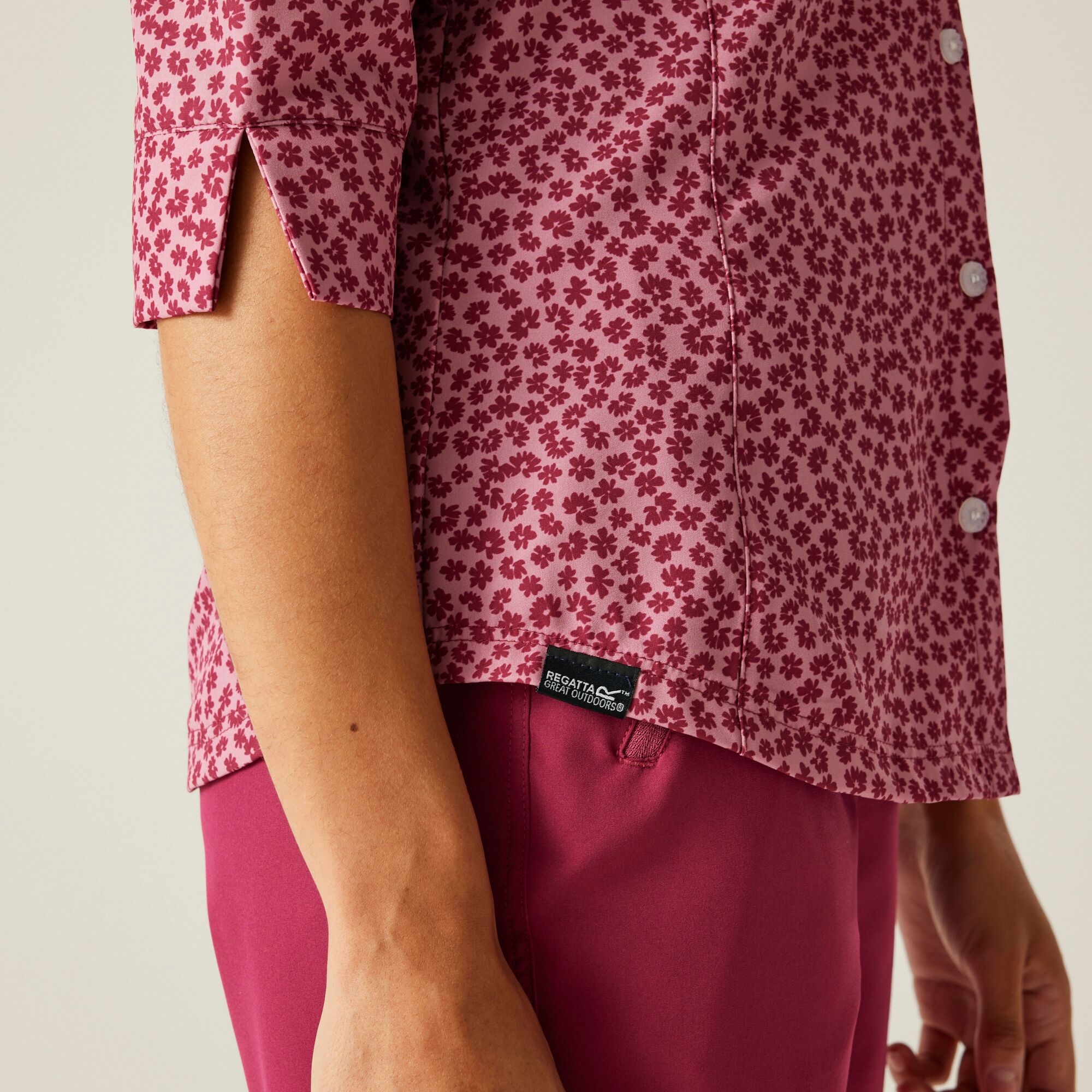 Women's Kinnis Lightweight Shirt | Lilas Floral Print