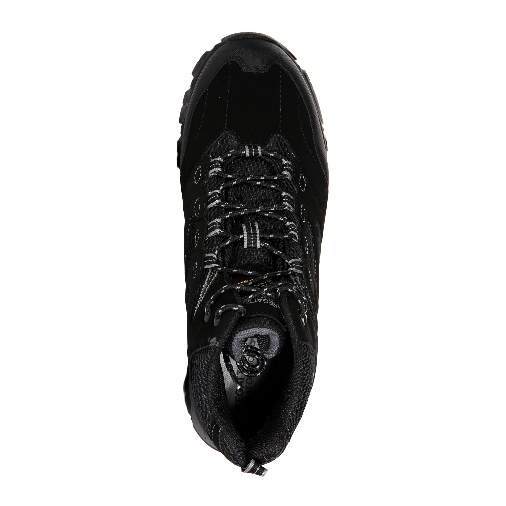 Men's Holcombe Waterproof Mid Walking Boots | Black Granite