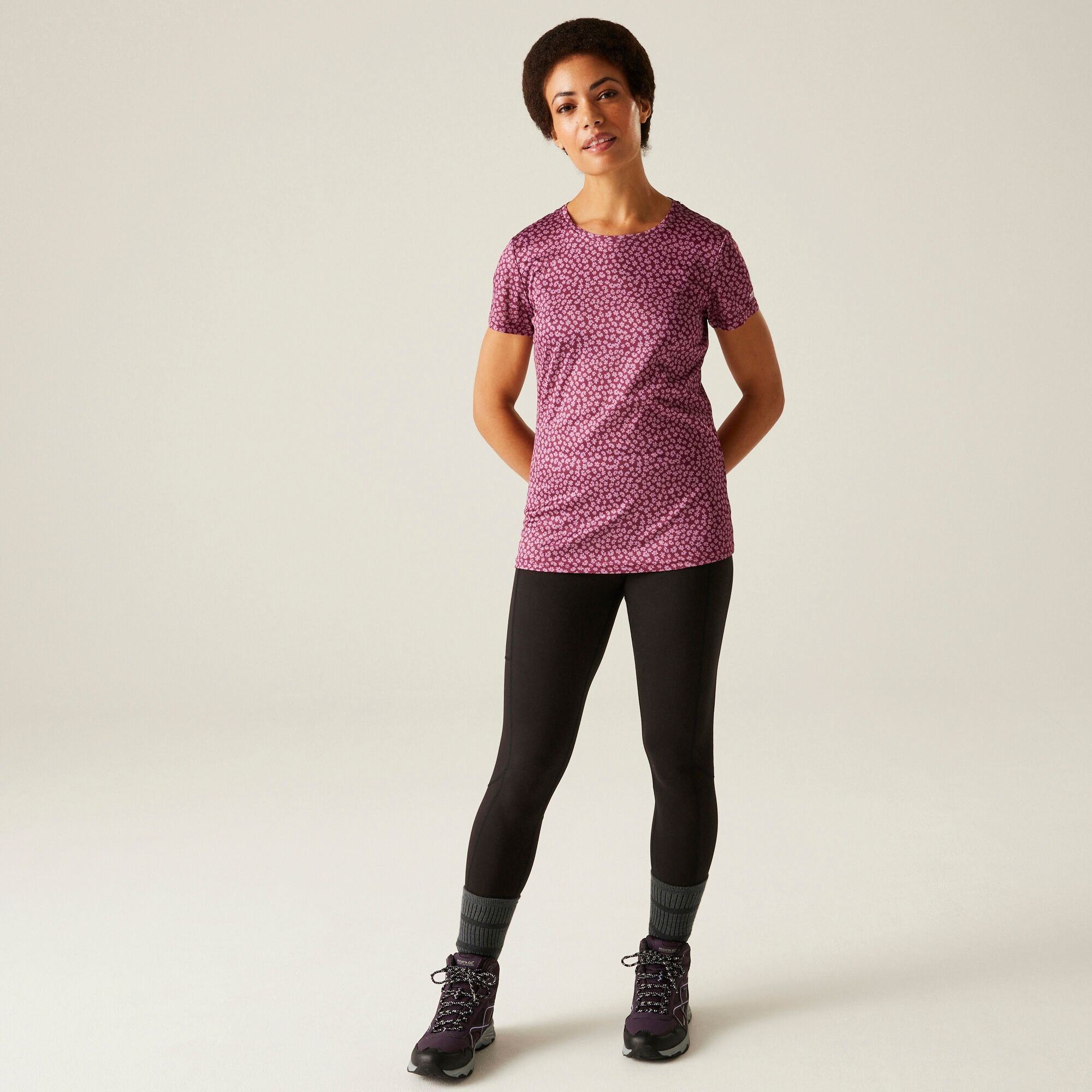 Women's Fingal Edition T-Shirt | Beaujolais Floral
