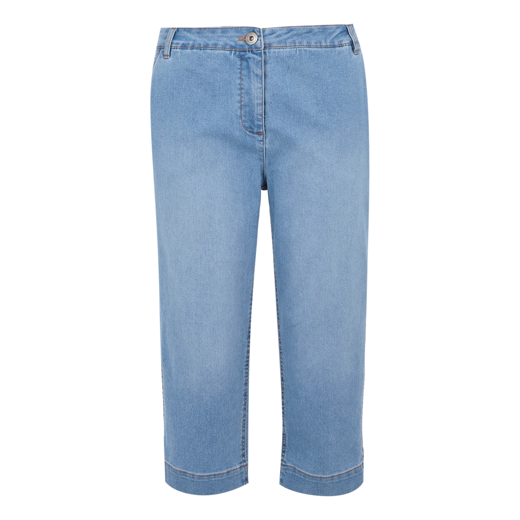 Women's Bayletta Capri Trousers | True Denim Light Blue