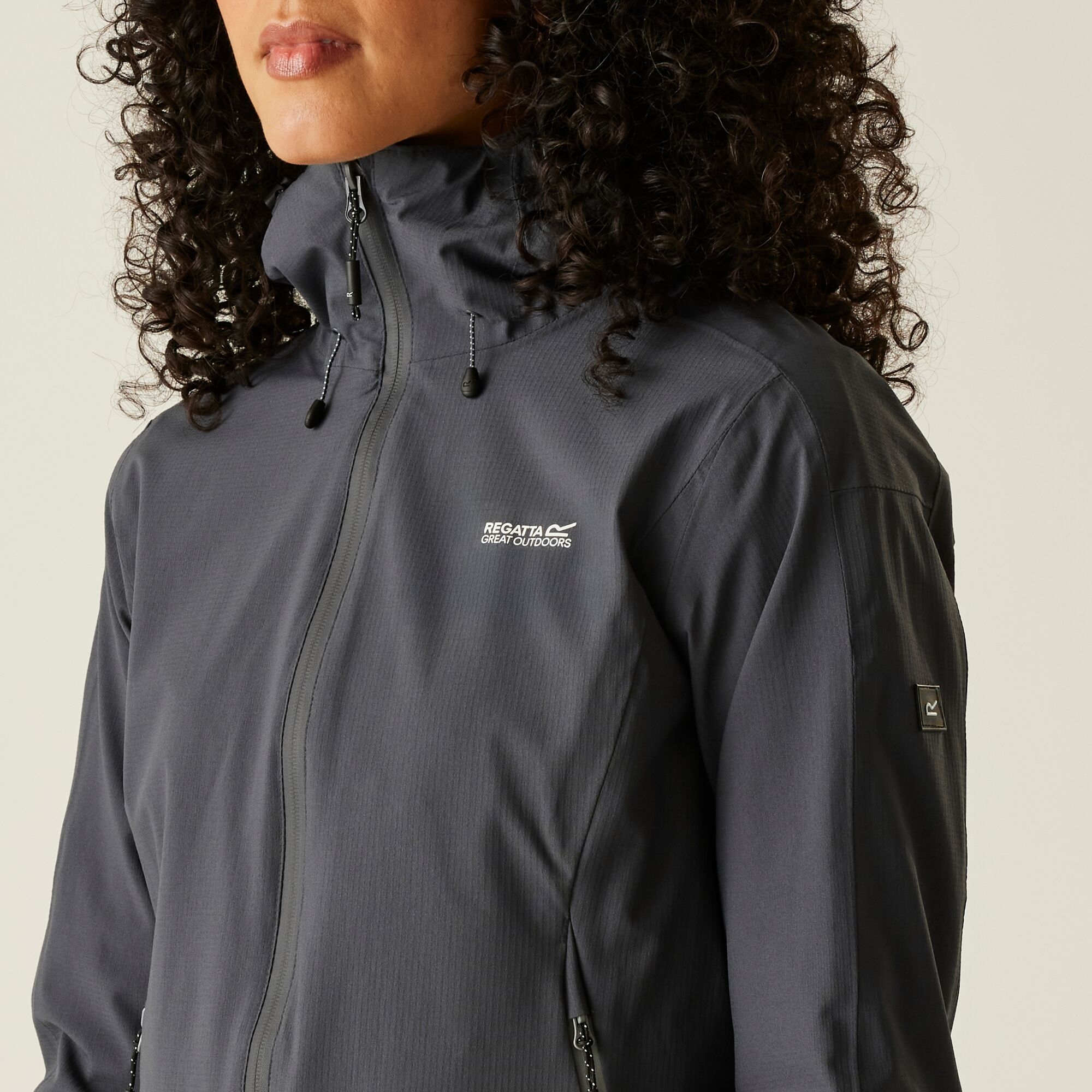 Women's Okara Waterproof Jacket | Seal Grey Cloudy Grey