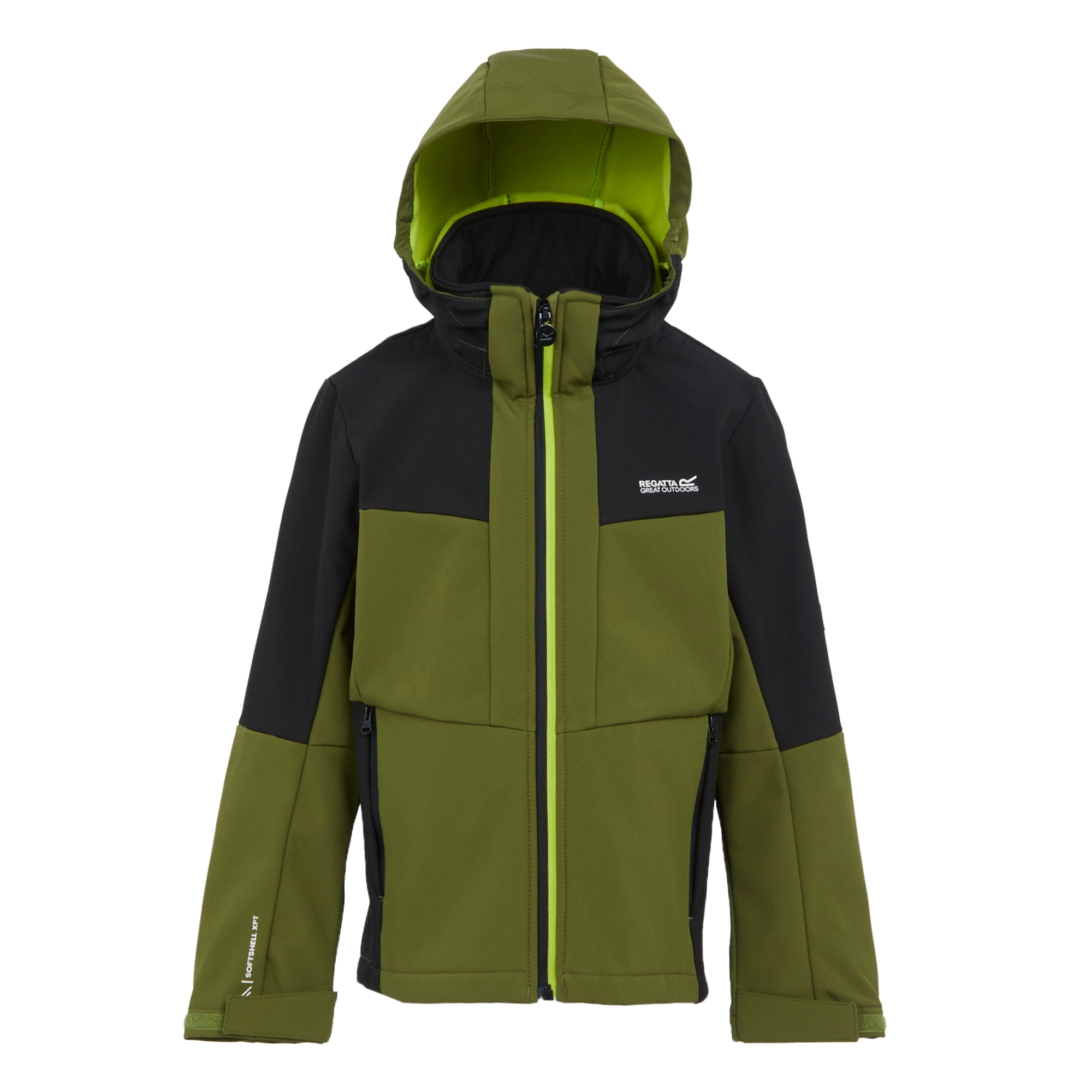 Kids' Haydenbury II Softshell Jacket | Nephrite Green Black