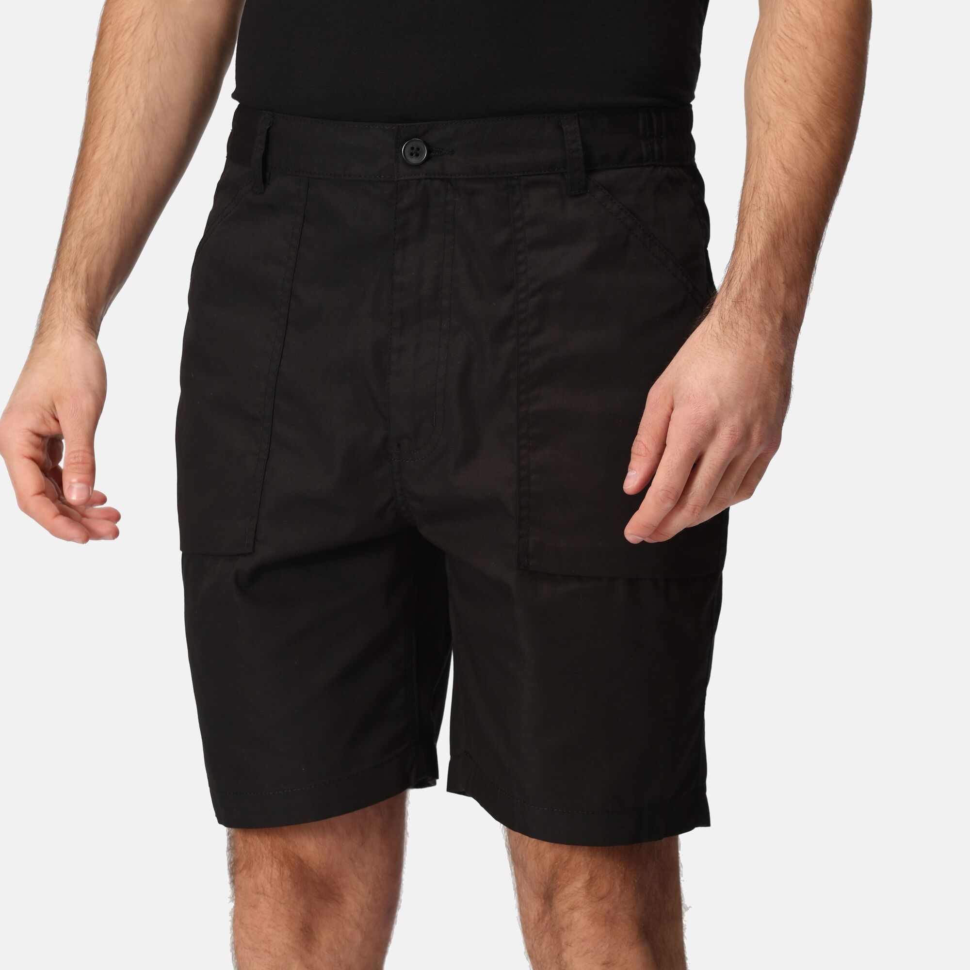 Men's Multi Pocket Action Shorts | Black