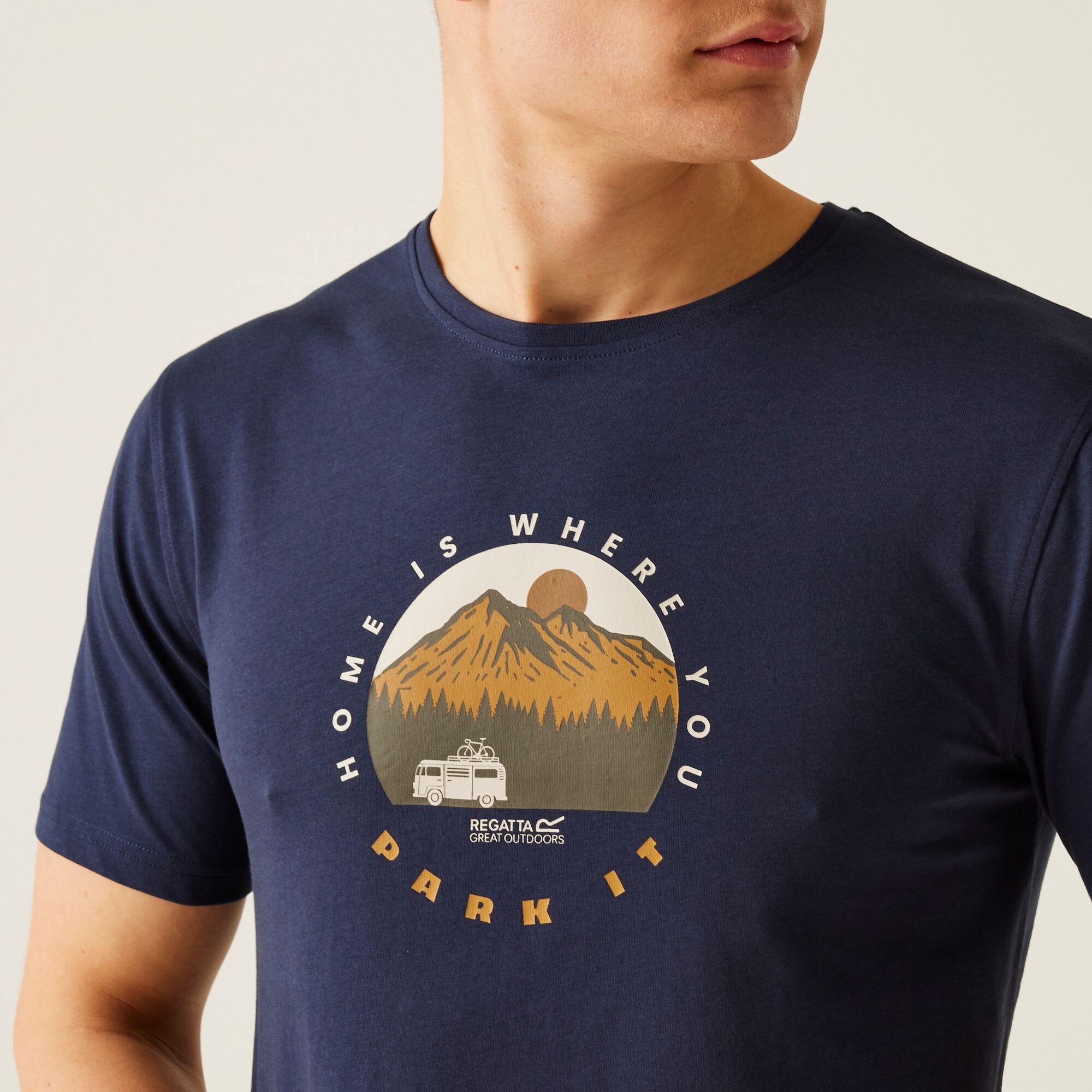 Men's Cline IX T-Shirt | Navy Park It
