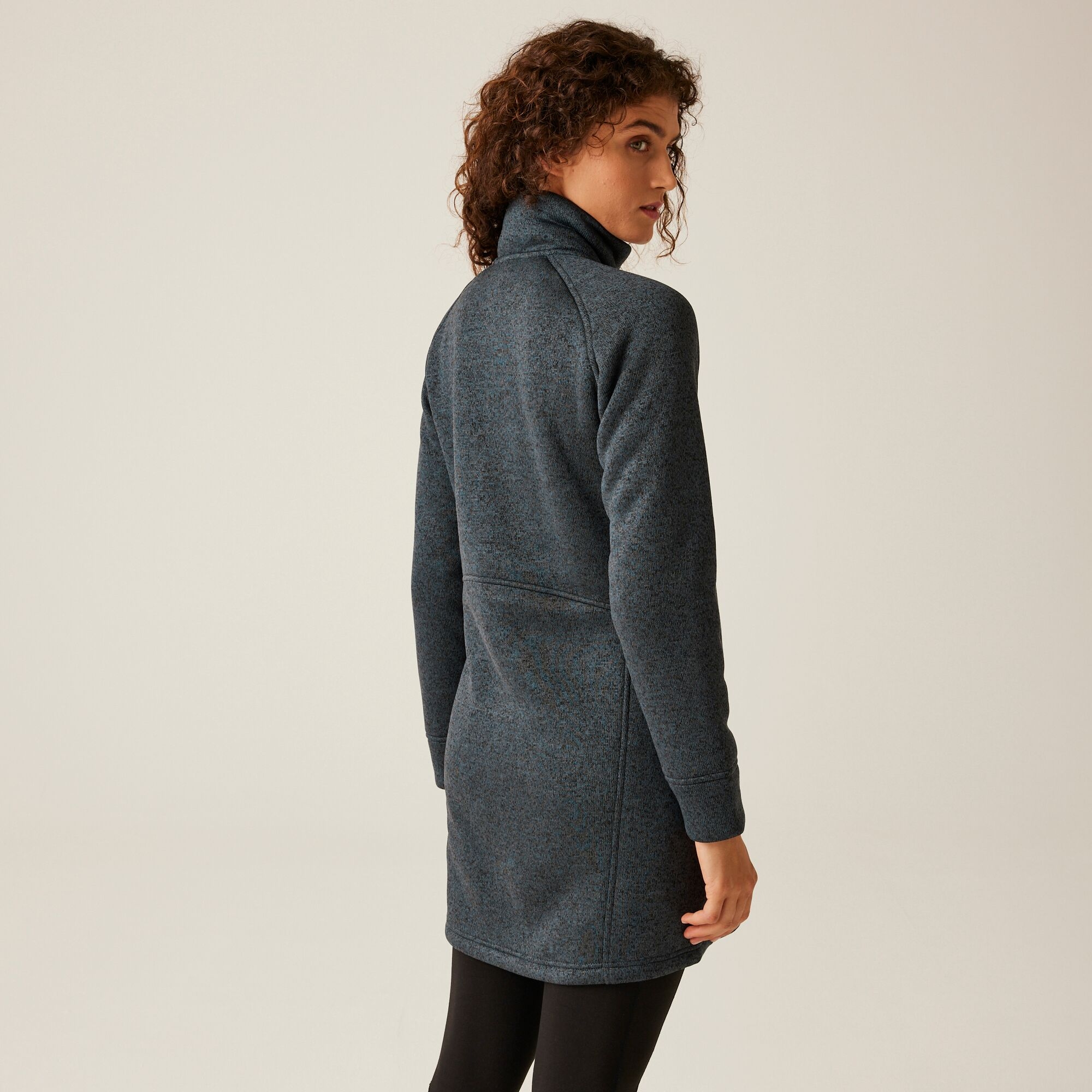 Women's Emilide Longer Length Fleece | Seal Grey