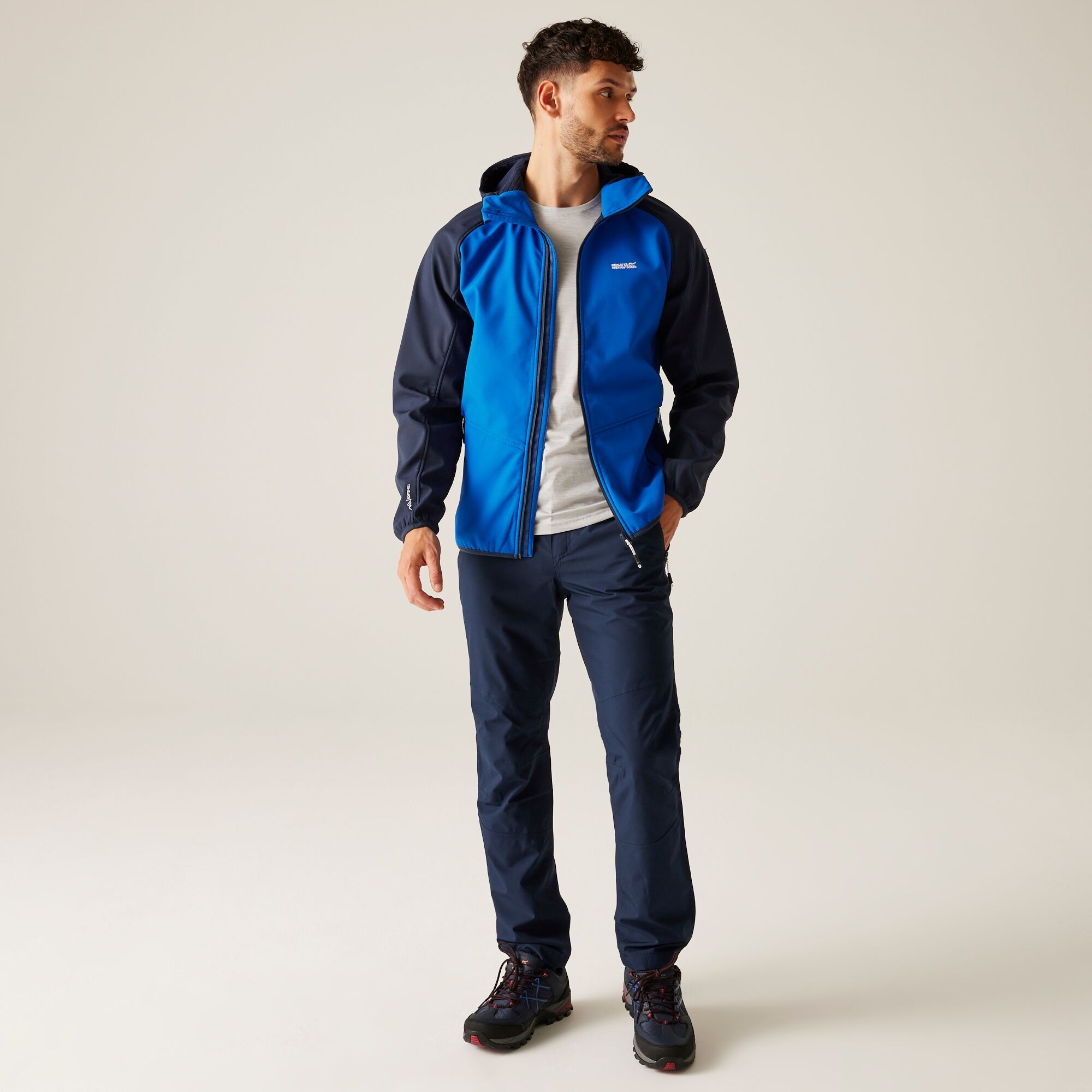 Men's Arec III Softshell Jacket | Olympian Blue Navy