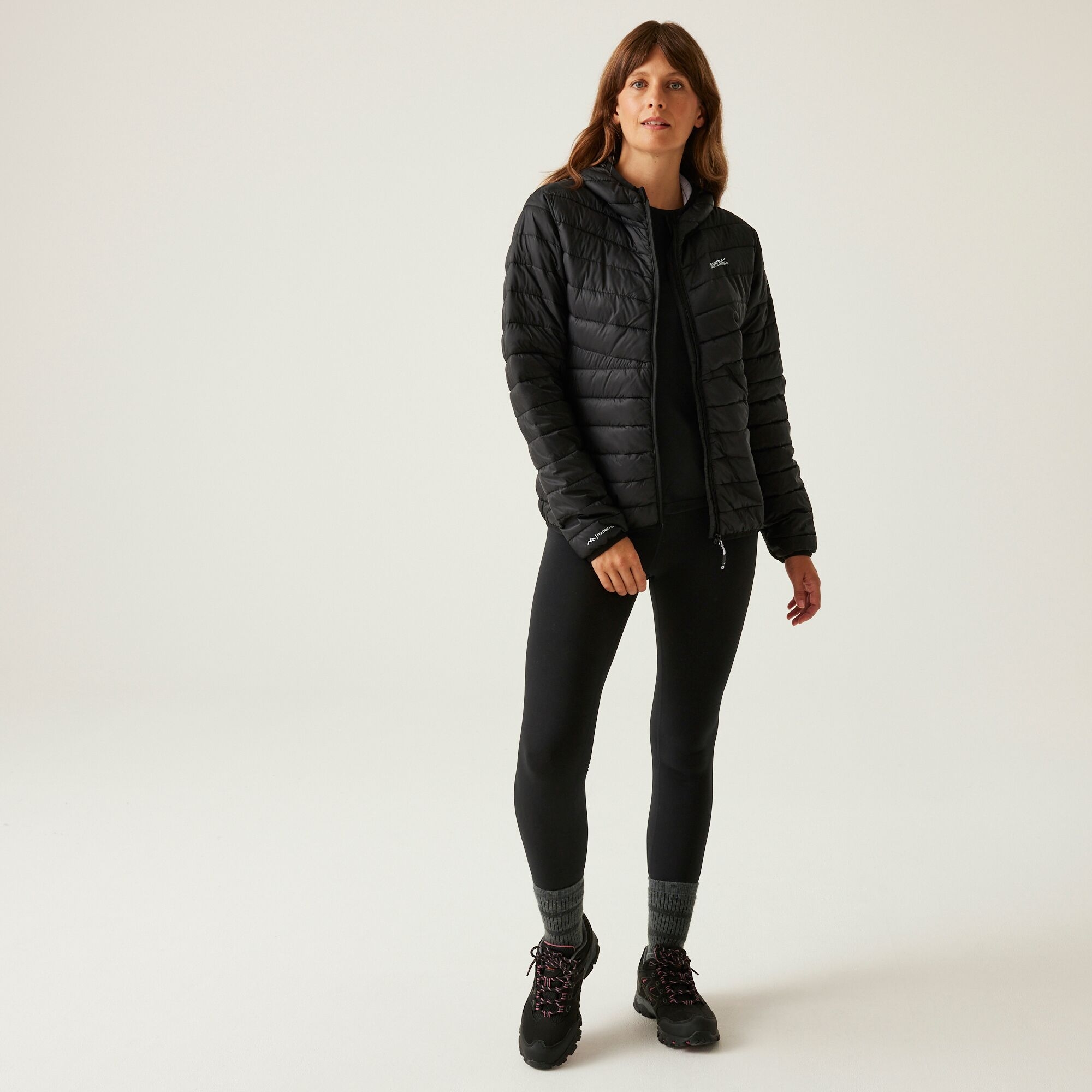 Women's Hillpack IV Hooded Jacket | Black Lilac Thistle
