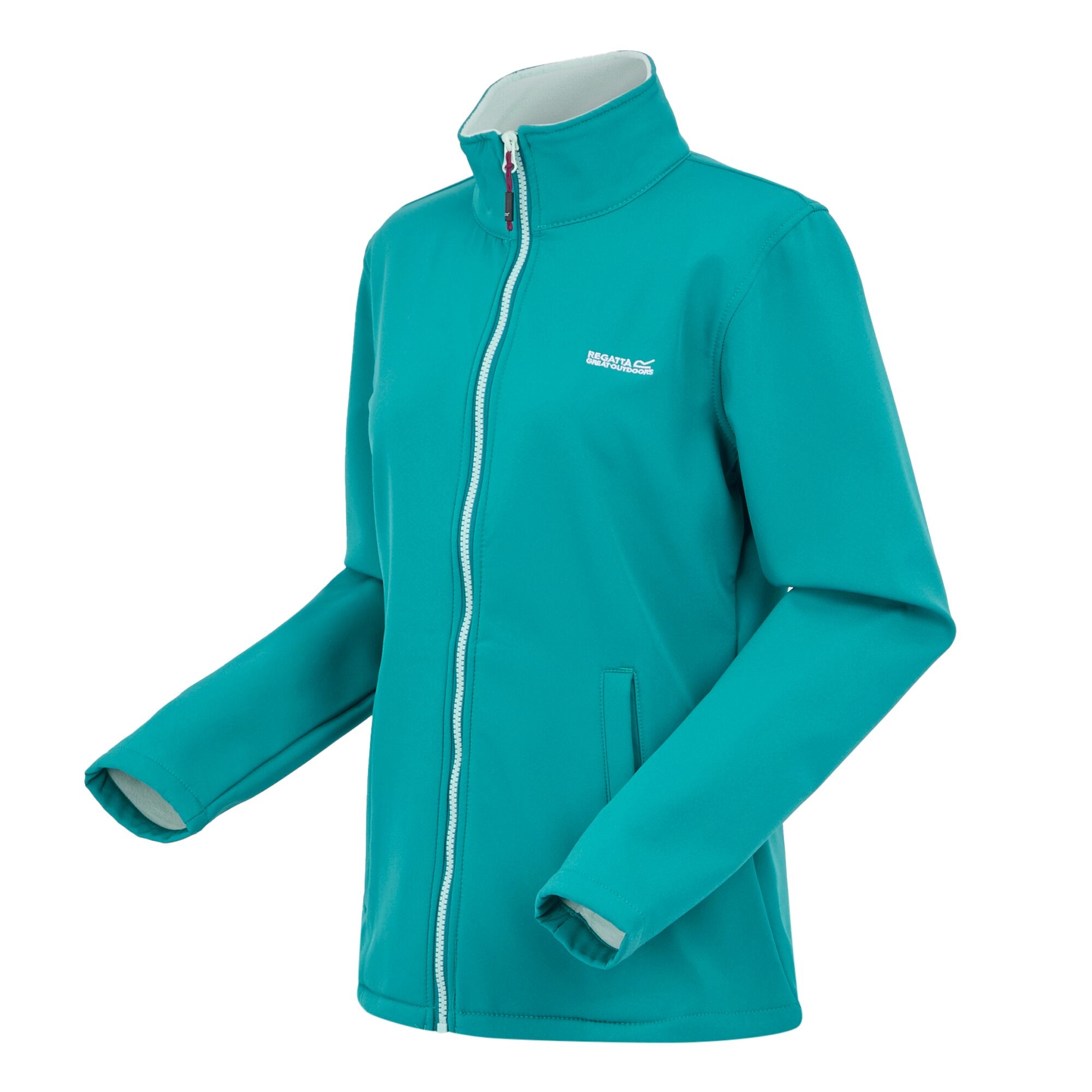 Women's Connie V Softshell Walking Jacket | Exotic Plume Icy Morn