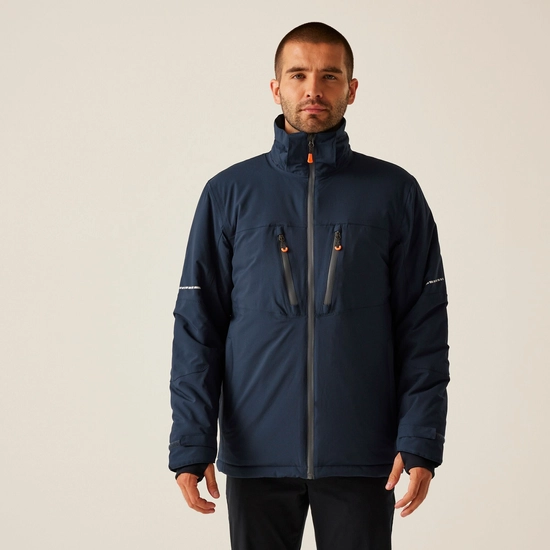 Men's X-Pro Marauder III Waterproof Insulated Jacket | Grey Black