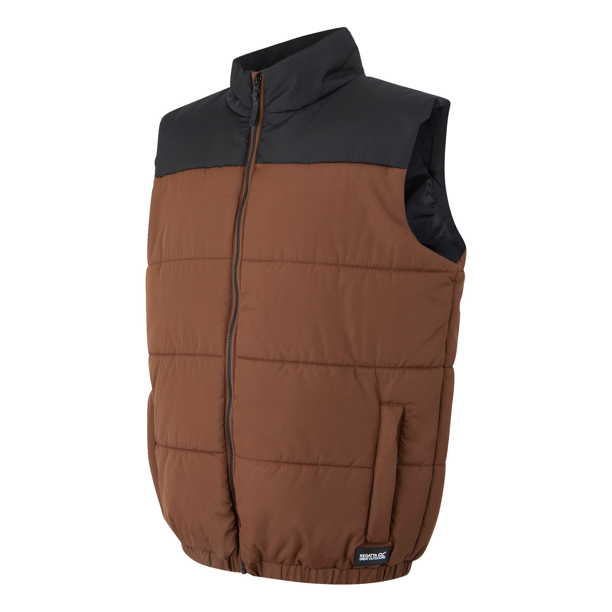 Men's Hawfinch Insulated Gilet | Dark Brown Black