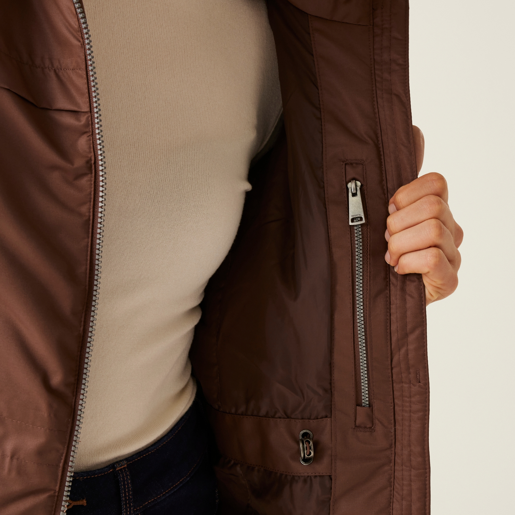 Women's Romine II Waterproof Parka Jacket | Dark Brown Black