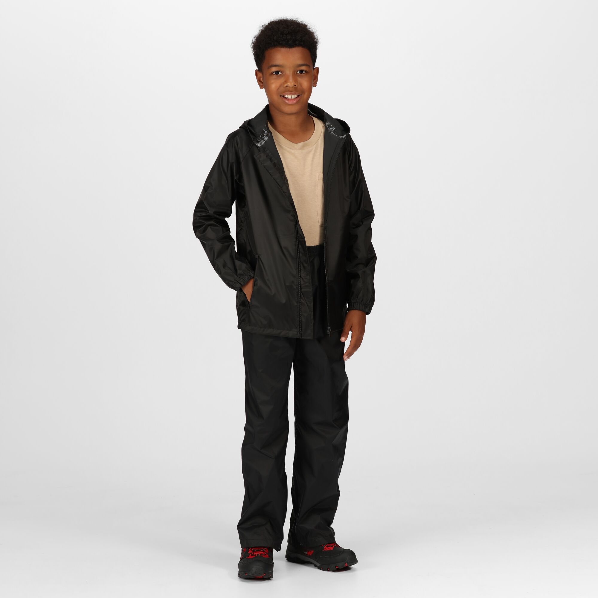 Kids' Pro Stormbreak Waterproof Shell Jacket | Black