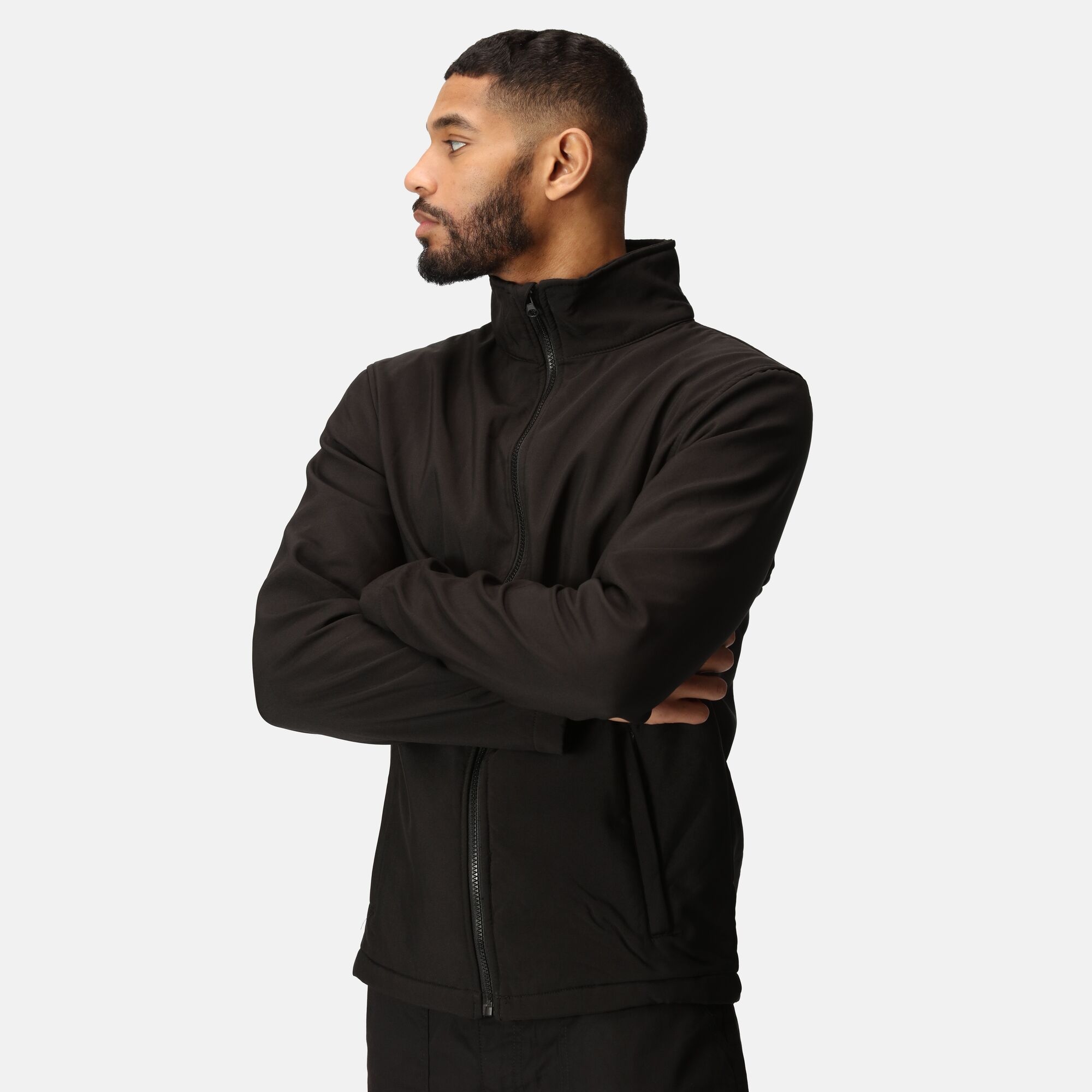 Men's Ablaze Printable Softshell Jacket | Black